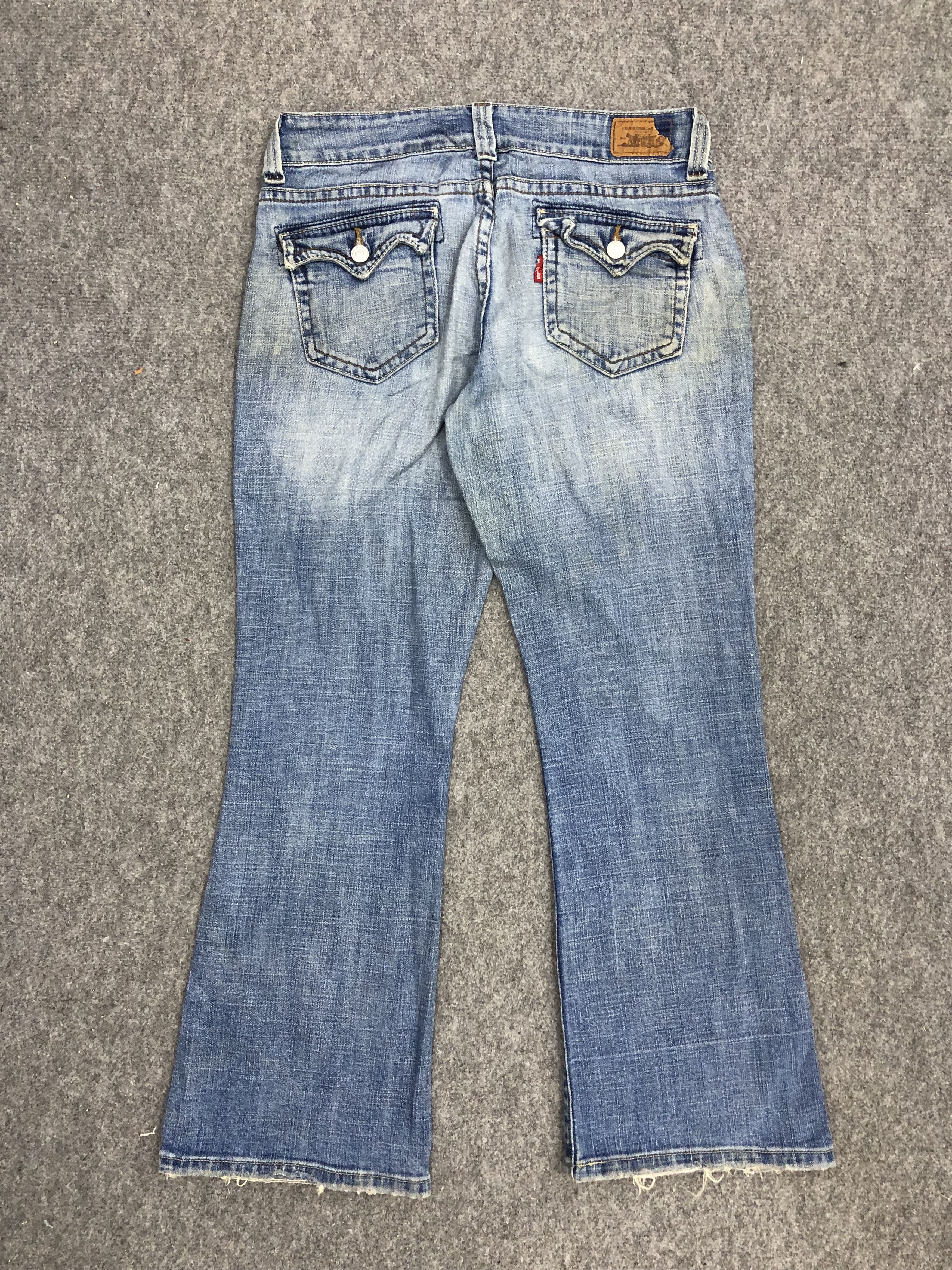 Levi's Vintage Levis Boot Cut Denim DP1190 Size US 33 - 3 Thumbnail