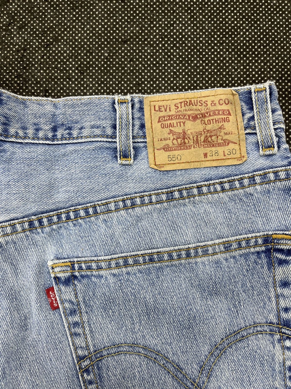 Levi's Vintage Distressed Levis 550 Jeans - J477 Size US 38 / EU 54 - 11 Thumbnail