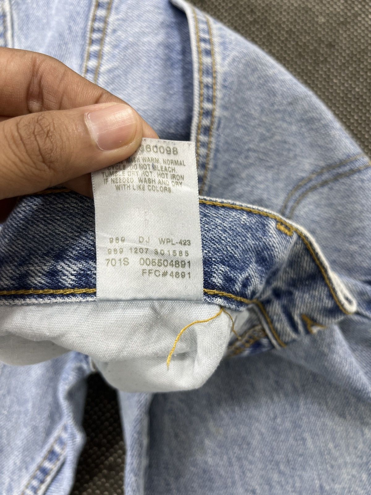 Levi's Vintage Distressed Levis 550 Jeans - J477 Size US 38 / EU 54 - 10 Thumbnail
