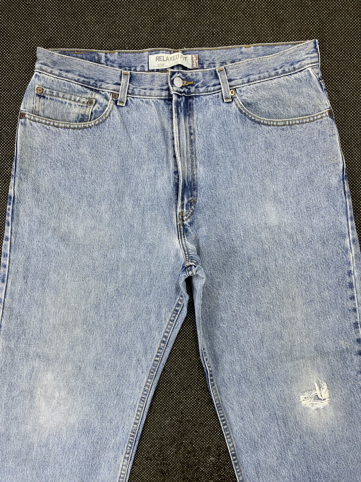 Levi's Vintage Distressed Levis 550 Jeans - J477 Size US 38 / EU 54 - 3 Thumbnail