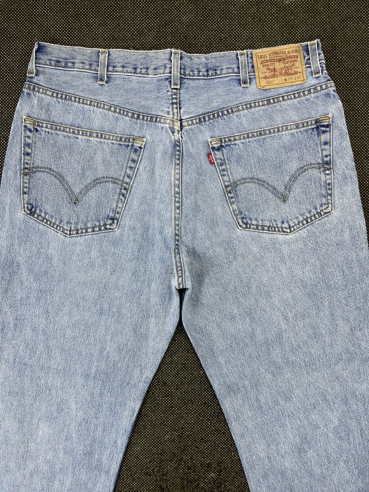 Levi's Vintage Distressed Levis 550 Jeans - J477 Size US 38 / EU 54 - 4 Thumbnail
