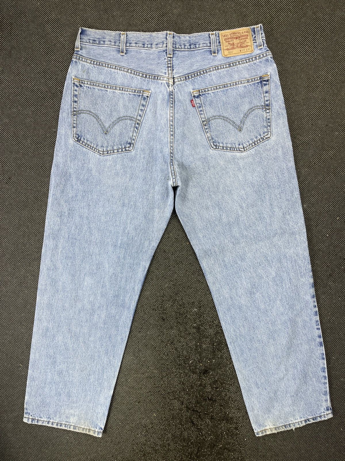 Levi's Vintage Distressed Levis 550 Jeans - J477 Size US 38 / EU 54 - 2 Thumbnail