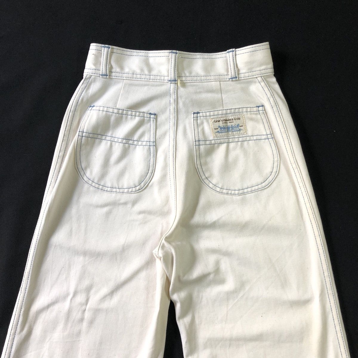 Levi's Vintage 70s Levis Flare Wide Leg Pant Size 26" / US 2 / IT 38 - 6 Thumbnail