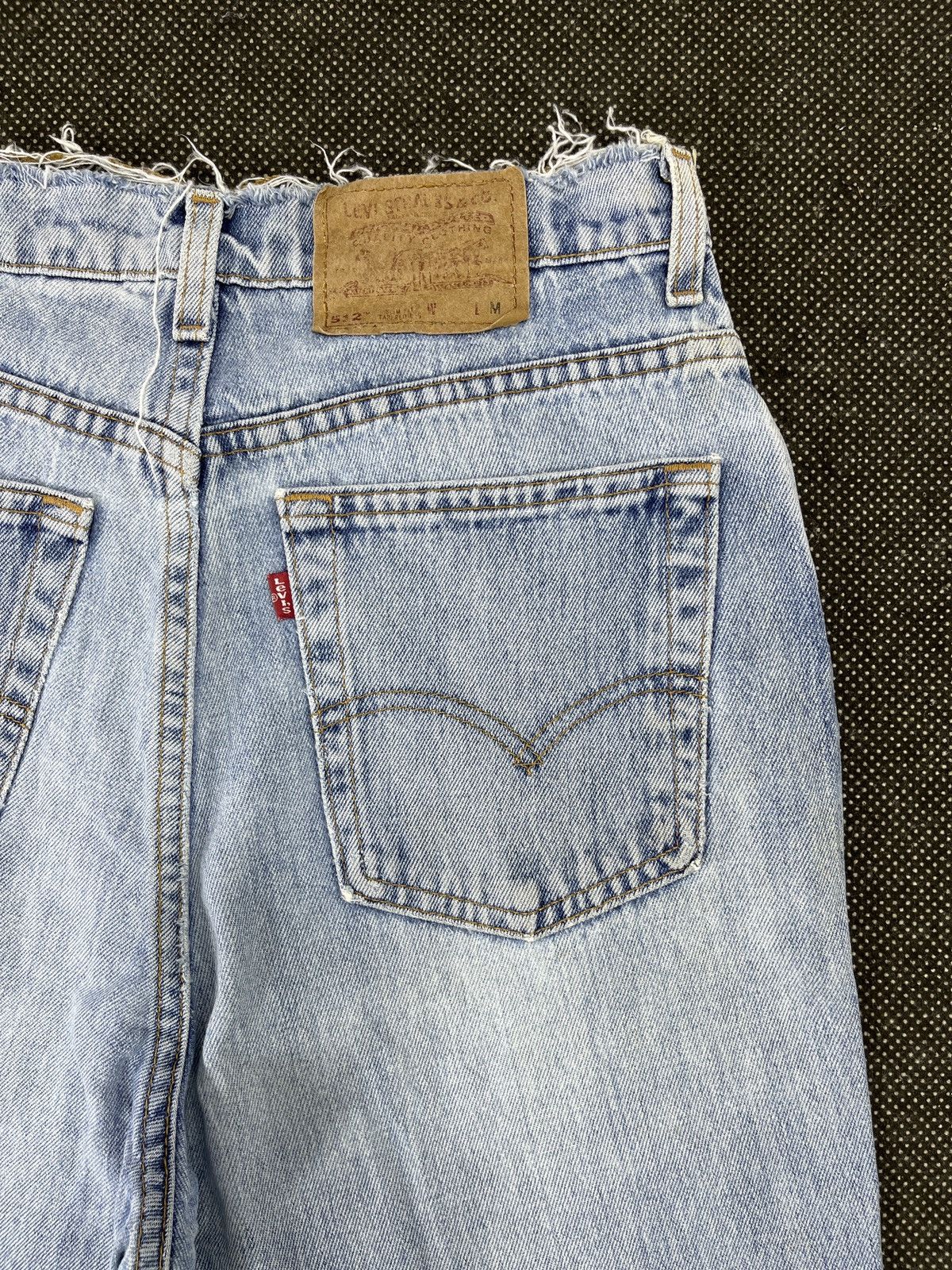 Levi's × Vintage 90’s Vintage Levis 512 High Waisted Jeans - J713 Size 31" - 10 Thumbnail