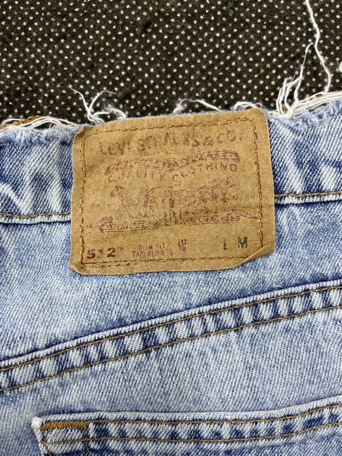 Levi's × Vintage 90’s Vintage Levis 512 High Waisted Jeans - J713 Size 31" - 11 Thumbnail