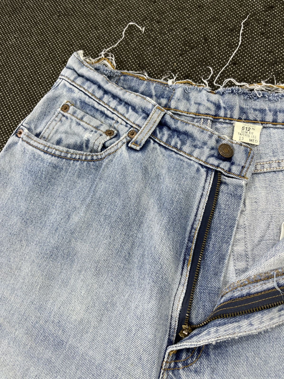 Levi's × Vintage 90’s Vintage Levis 512 High Waisted Jeans - J713 Size 31" - 6 Thumbnail