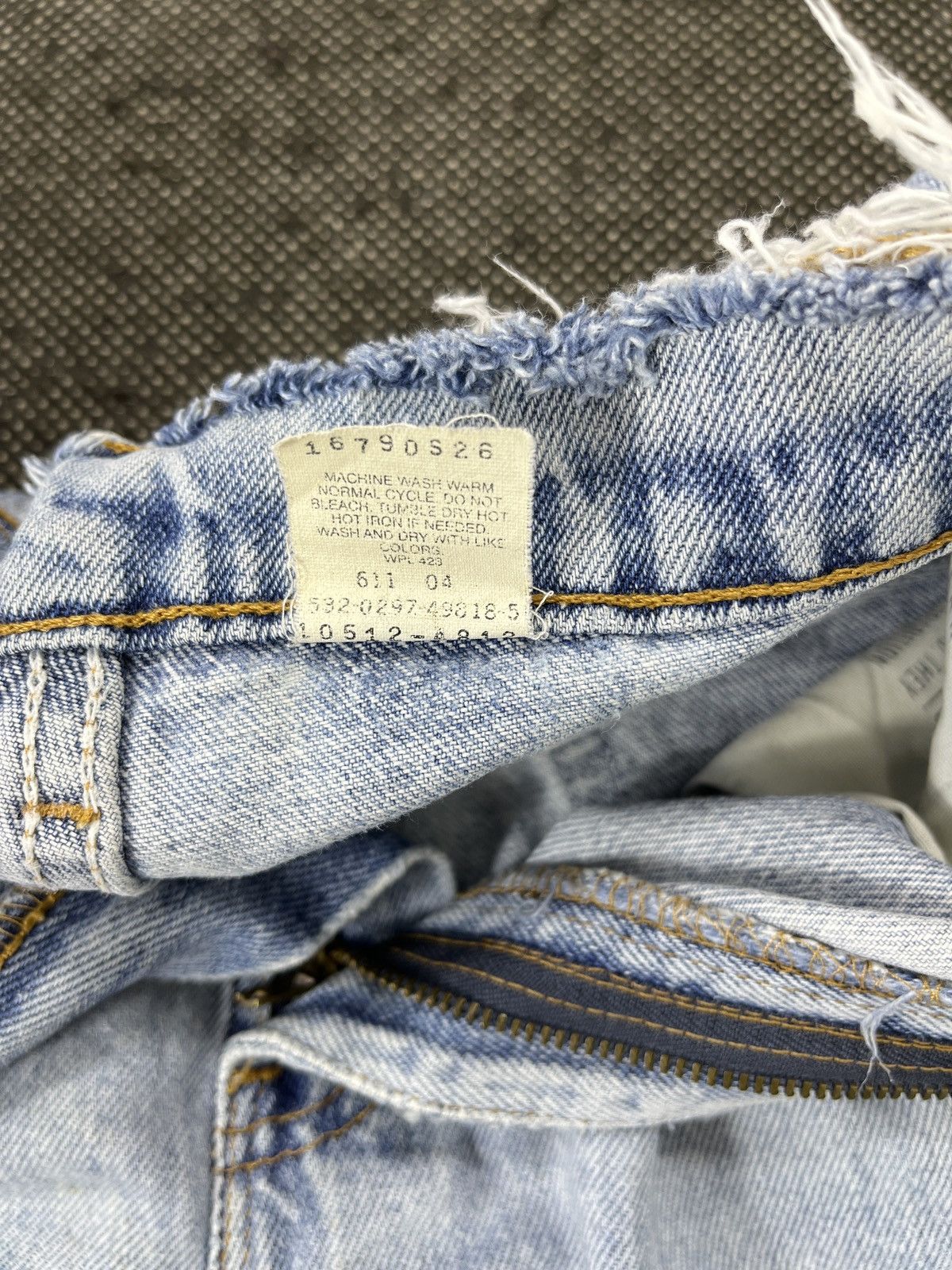 Levi's × Vintage 90’s Vintage Levis 512 High Waisted Jeans - J713 Size 31" - 9 Thumbnail