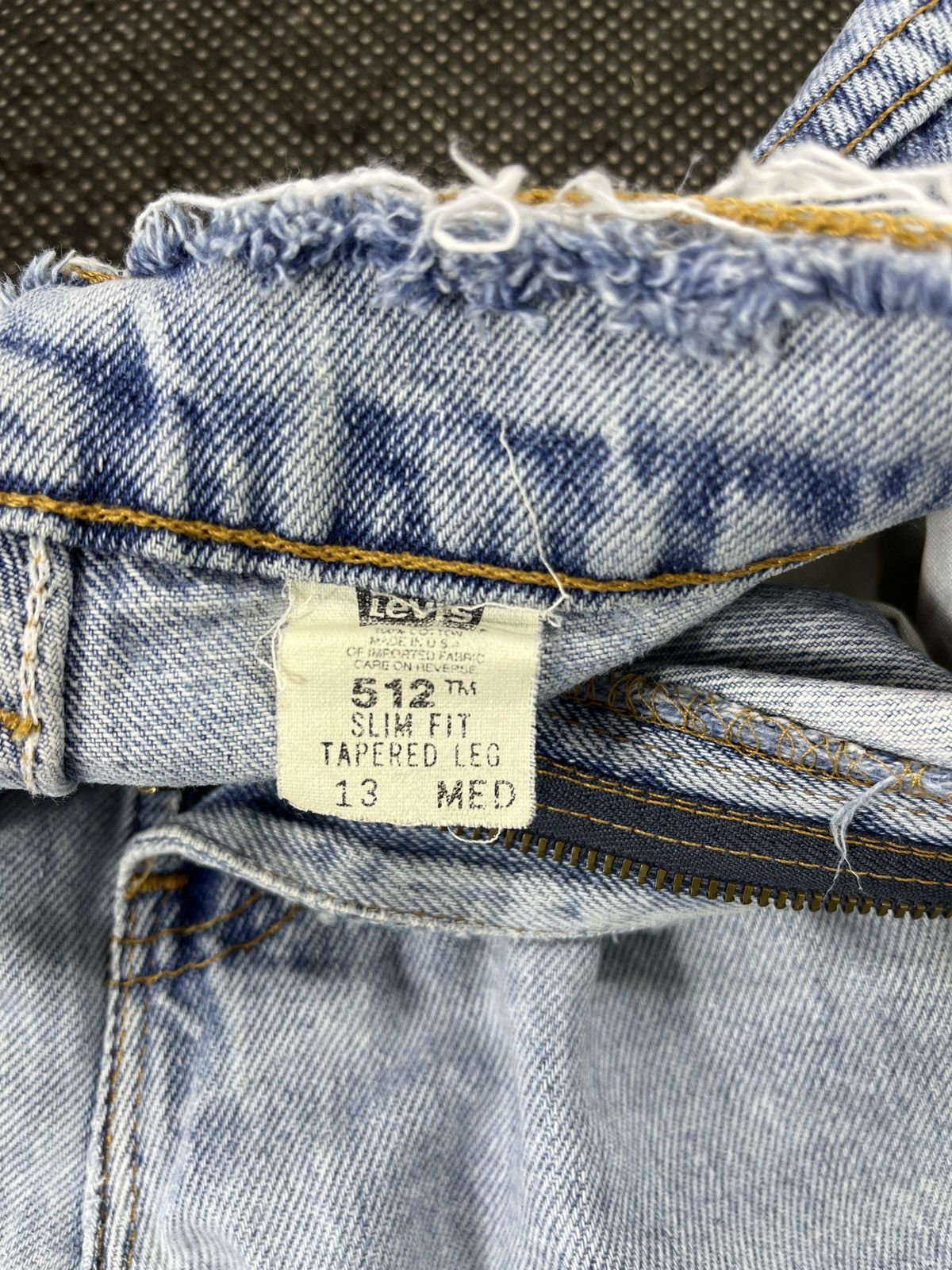 Levi's × Vintage 90’s Vintage Levis 512 High Waisted Jeans - J713 Size 31" - 8 Thumbnail
