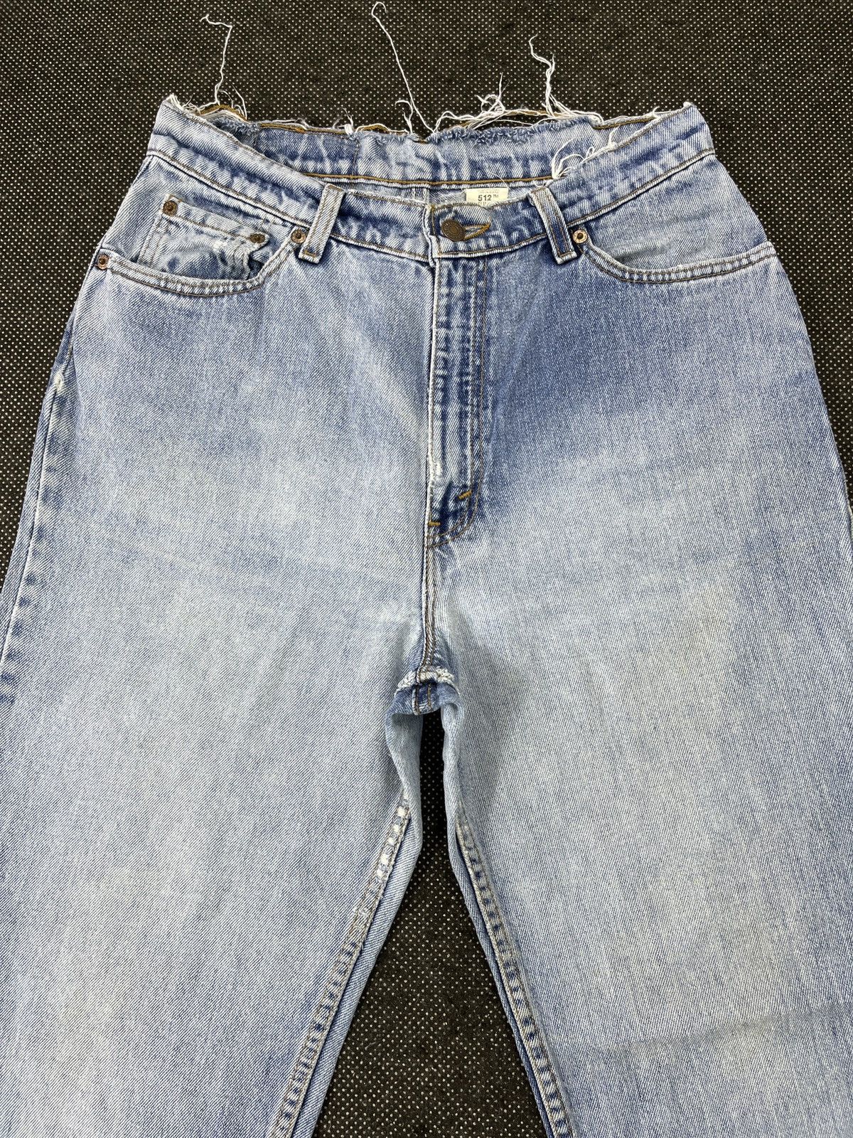 Levi's × Vintage 90’s Vintage Levis 512 High Waisted Jeans - J713 Size 31" - 3 Thumbnail