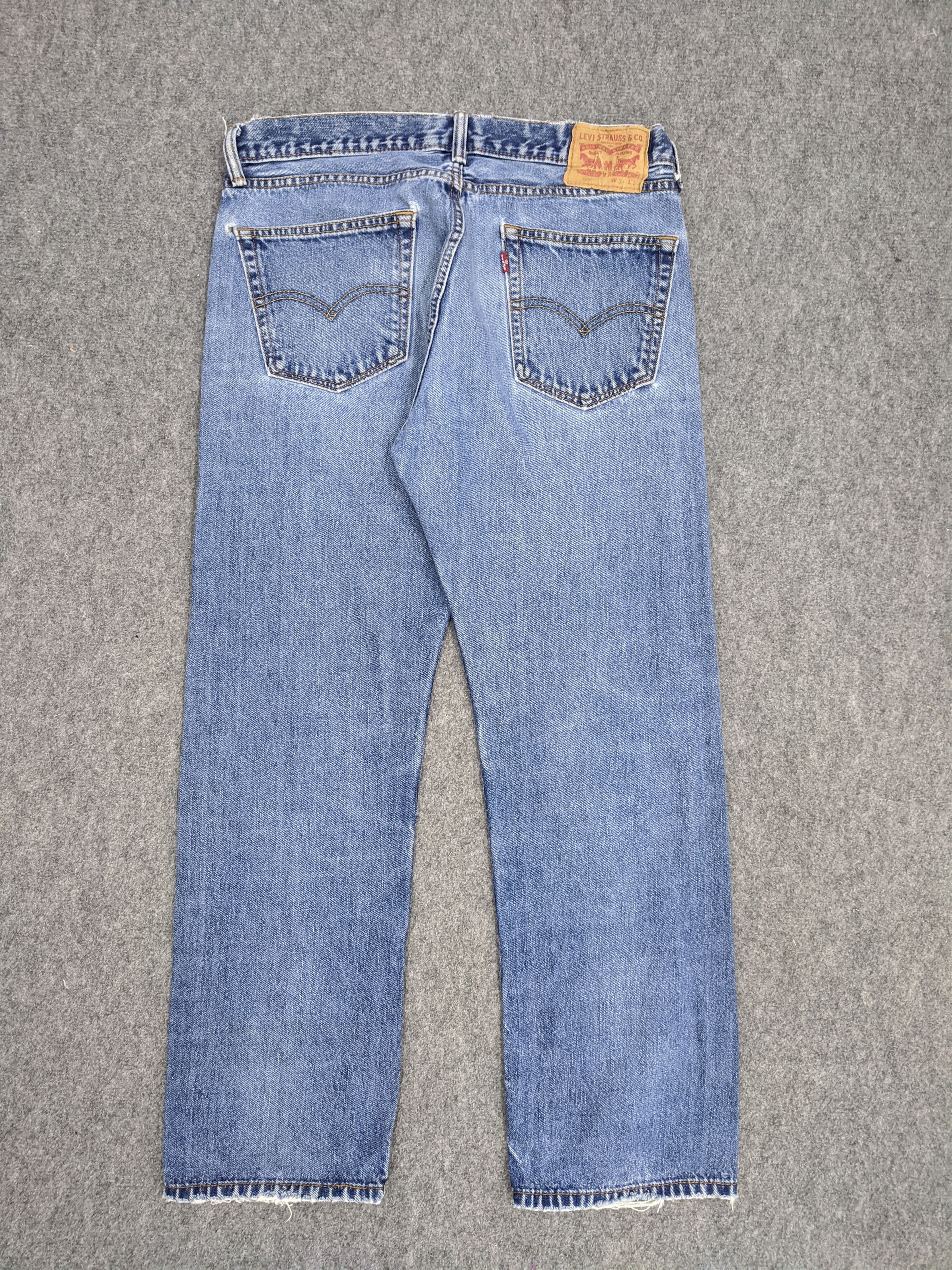 Levi's Vintage Levis 505 Light Wash Jeans DP0886 Size US 33 - 3 Thumbnail