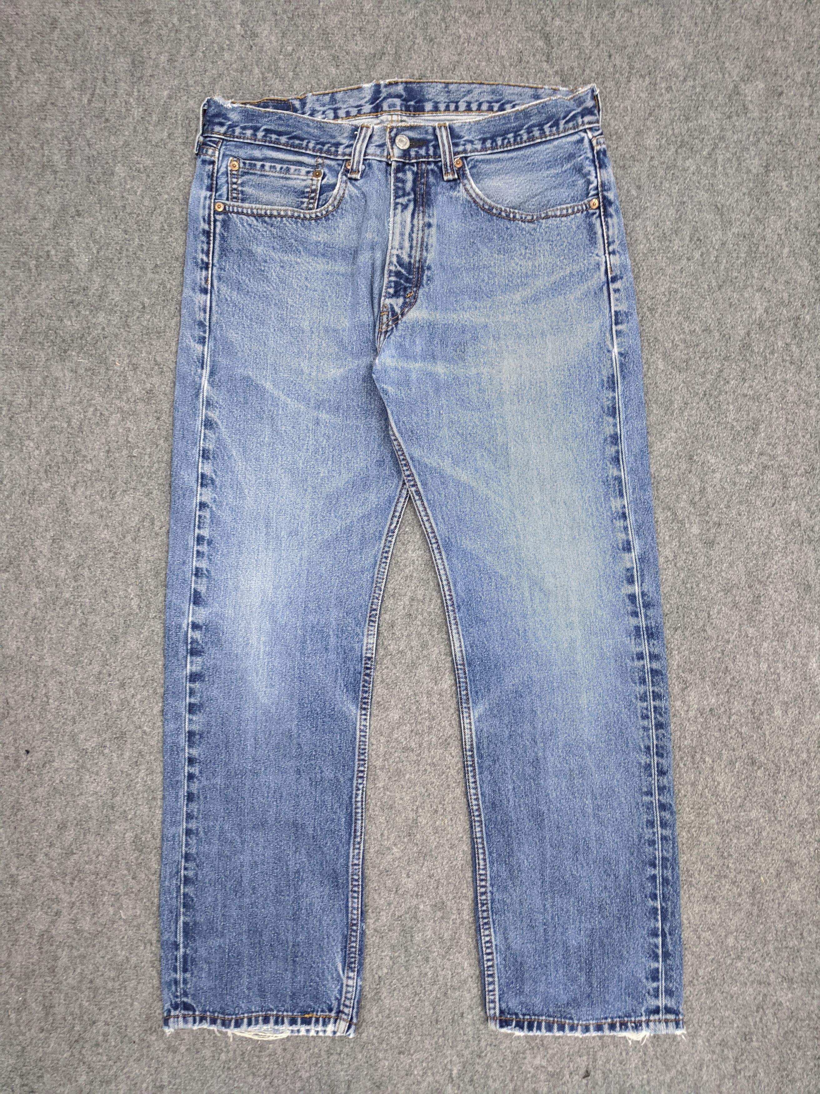 Levi's Vintage Levis 505 Light Wash Jeans DP0886 Size US 33 - 1 Thumbnail