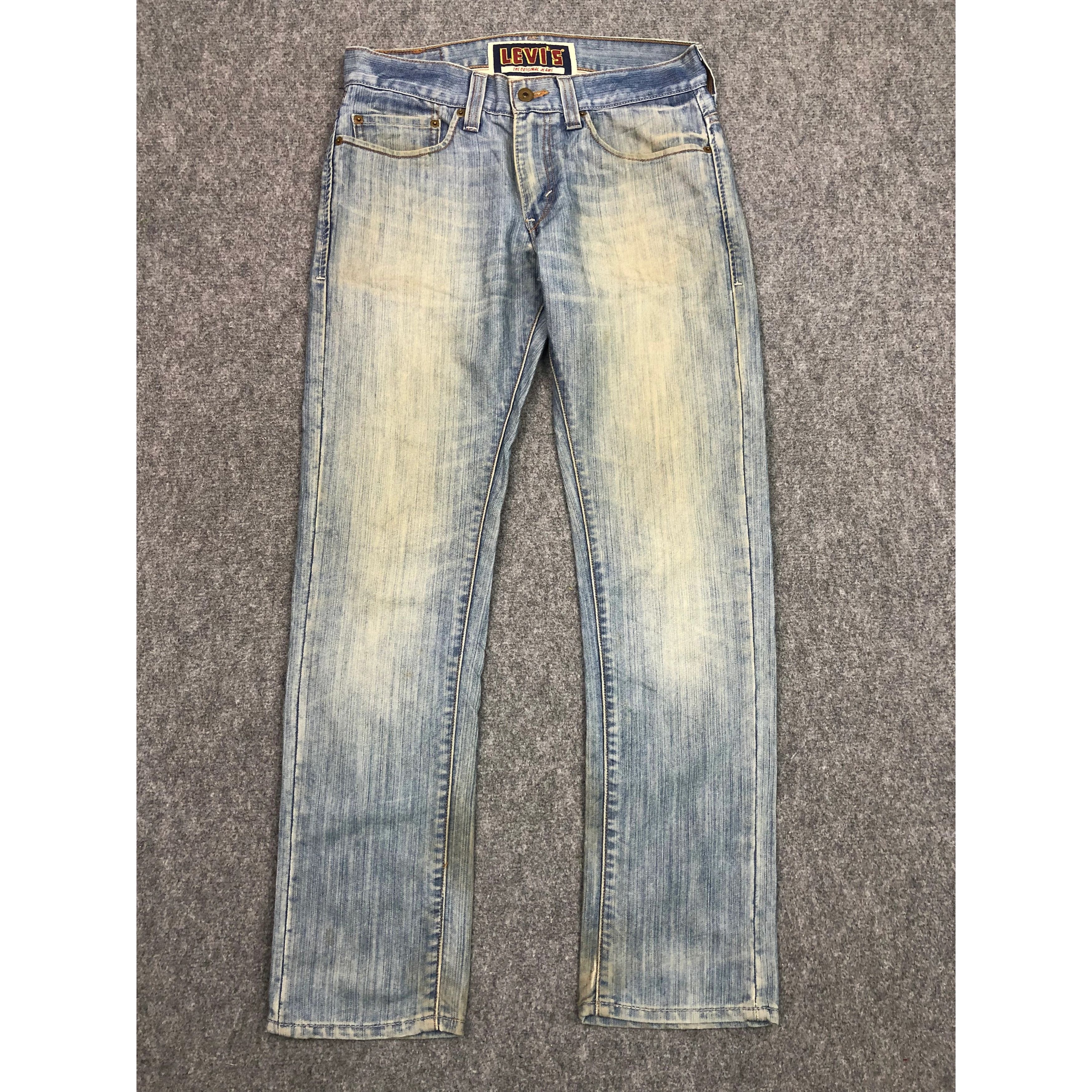 Levi's Vintage Levis 511 Lightwash Jeans DP0544 Size US 33 - 1 Thumbnail