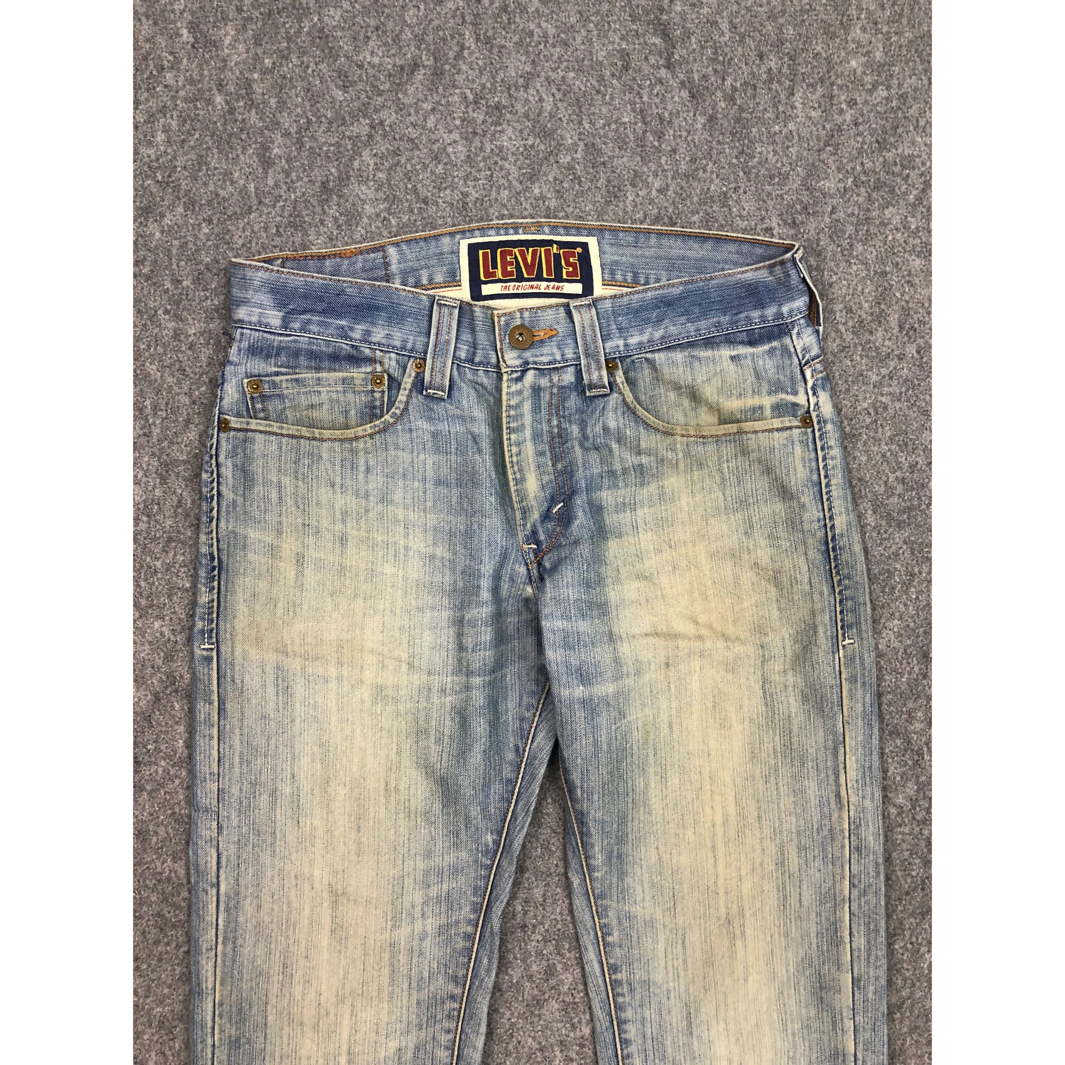 Levi's Vintage Levis 511 Lightwash Jeans DP0544 Size US 33 - 3 Thumbnail