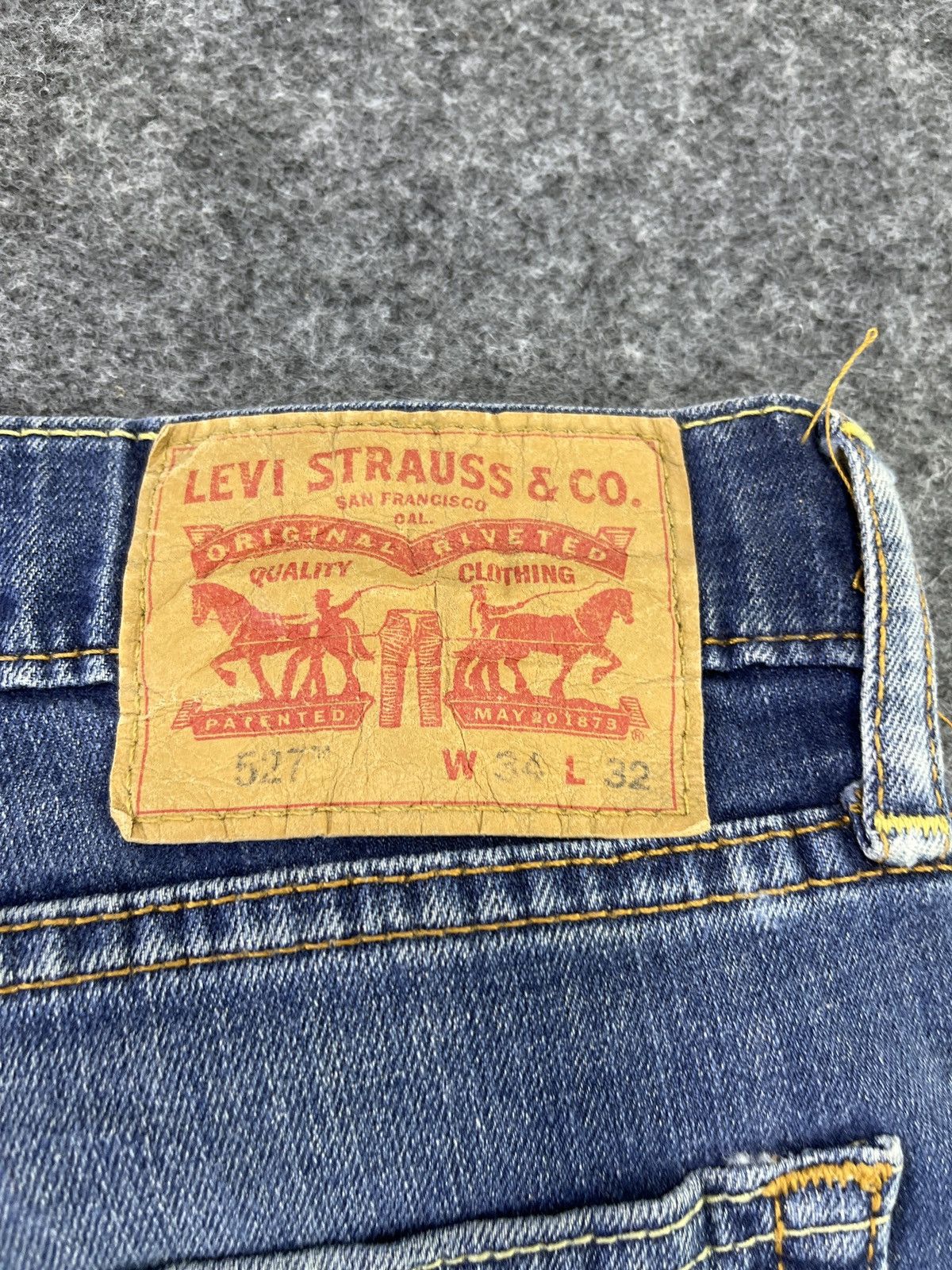 Levi's Vintage Levis 527 Mini Flare Jeans - J842 Size US 36 / EU 52 - 13 Thumbnail