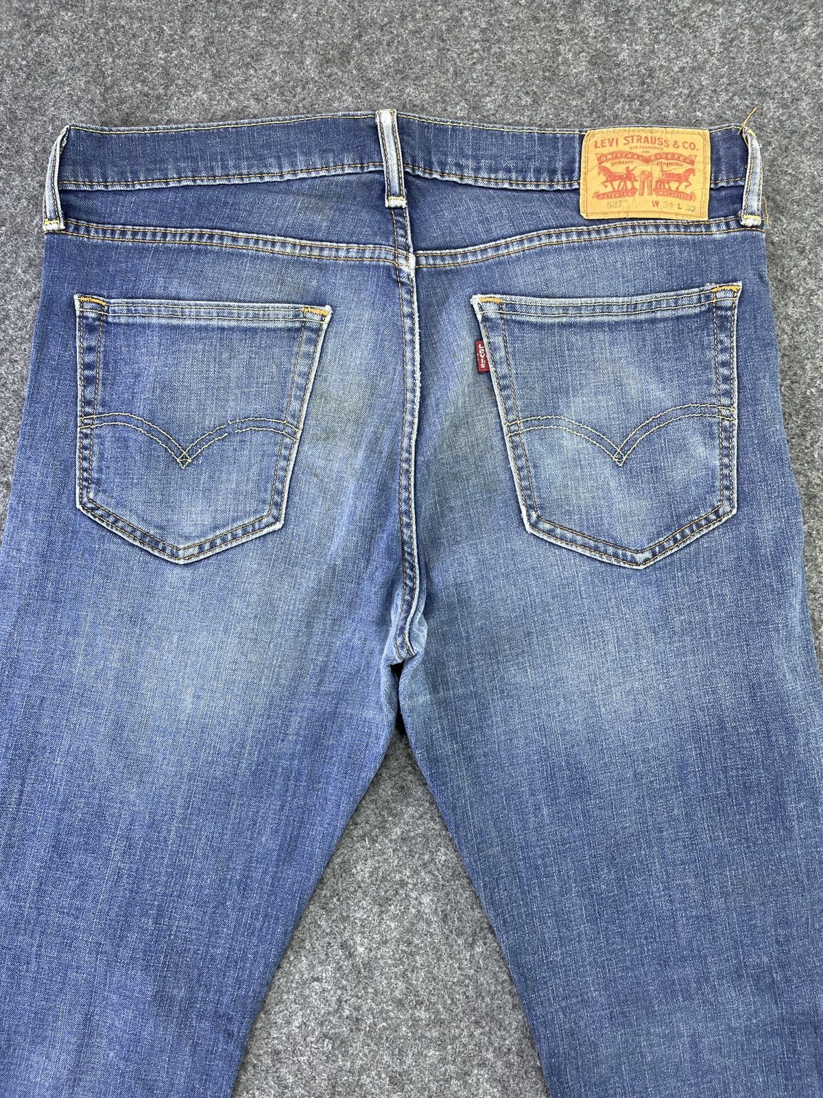 Levi's Vintage Levis 527 Mini Flare Jeans - J842 Size US 36 / EU 52 - 4 Thumbnail