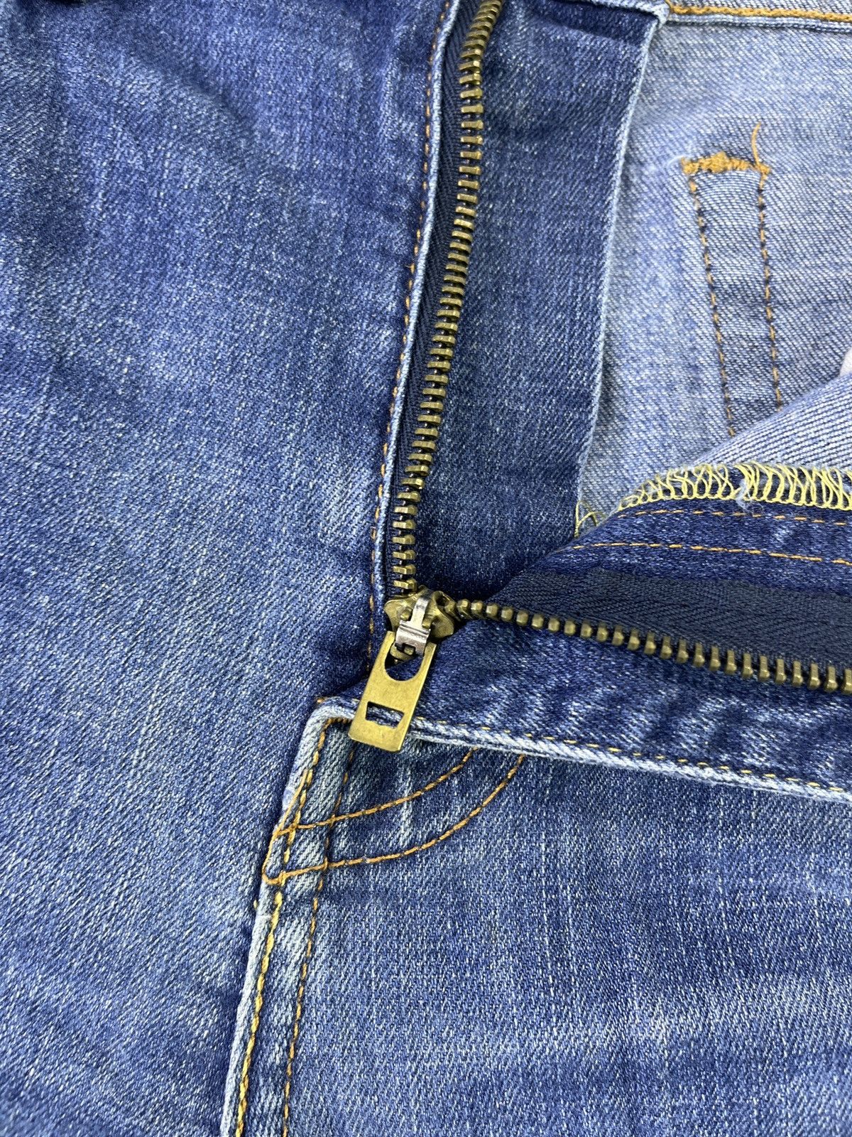 Levi's Vintage Levis 527 Mini Flare Jeans - J842 Size US 36 / EU 52 - 6 Thumbnail