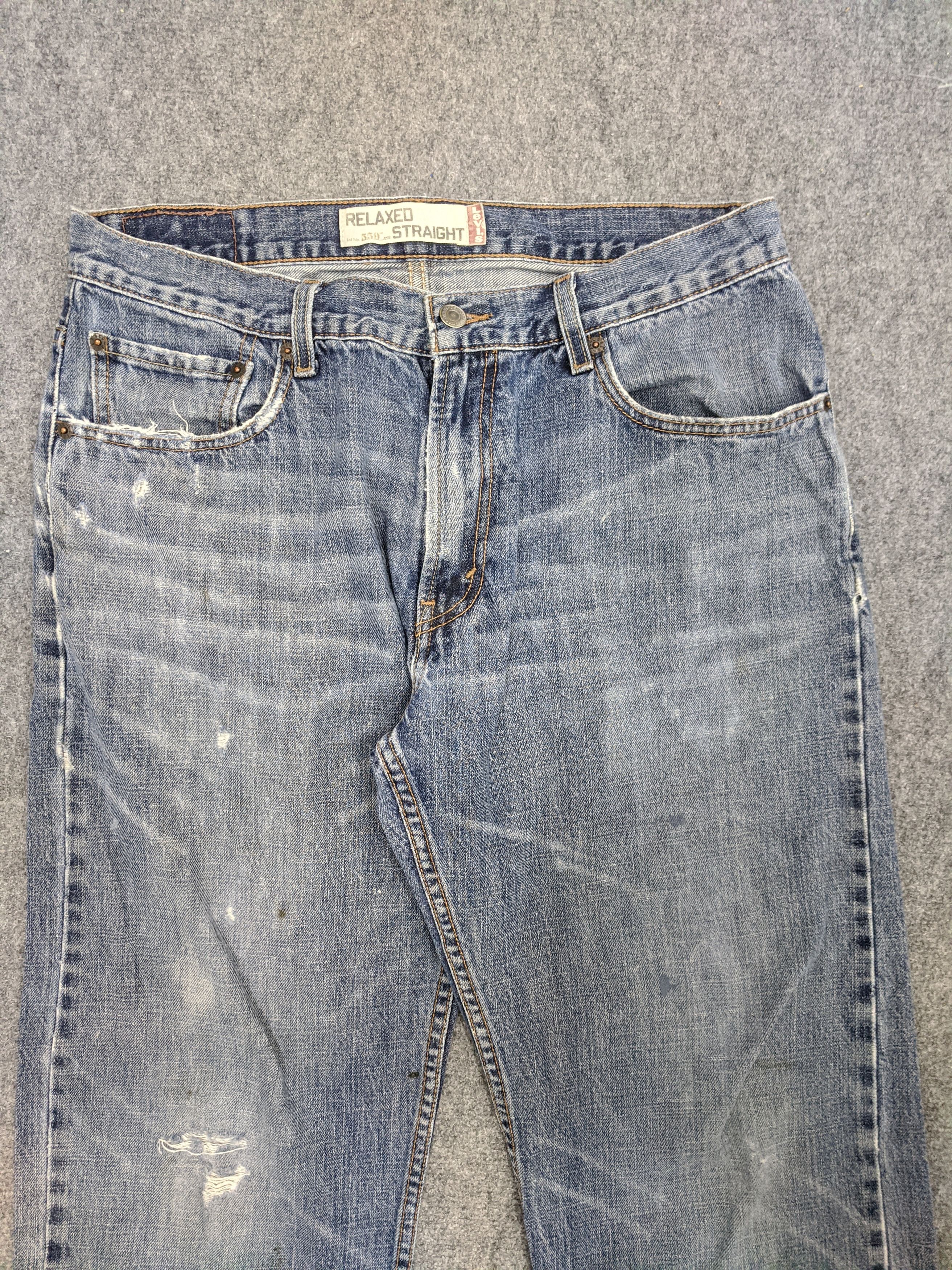 Levi's Vintage Levis 559 Jeans DP0791 Size US 33 - 2 Thumbnail