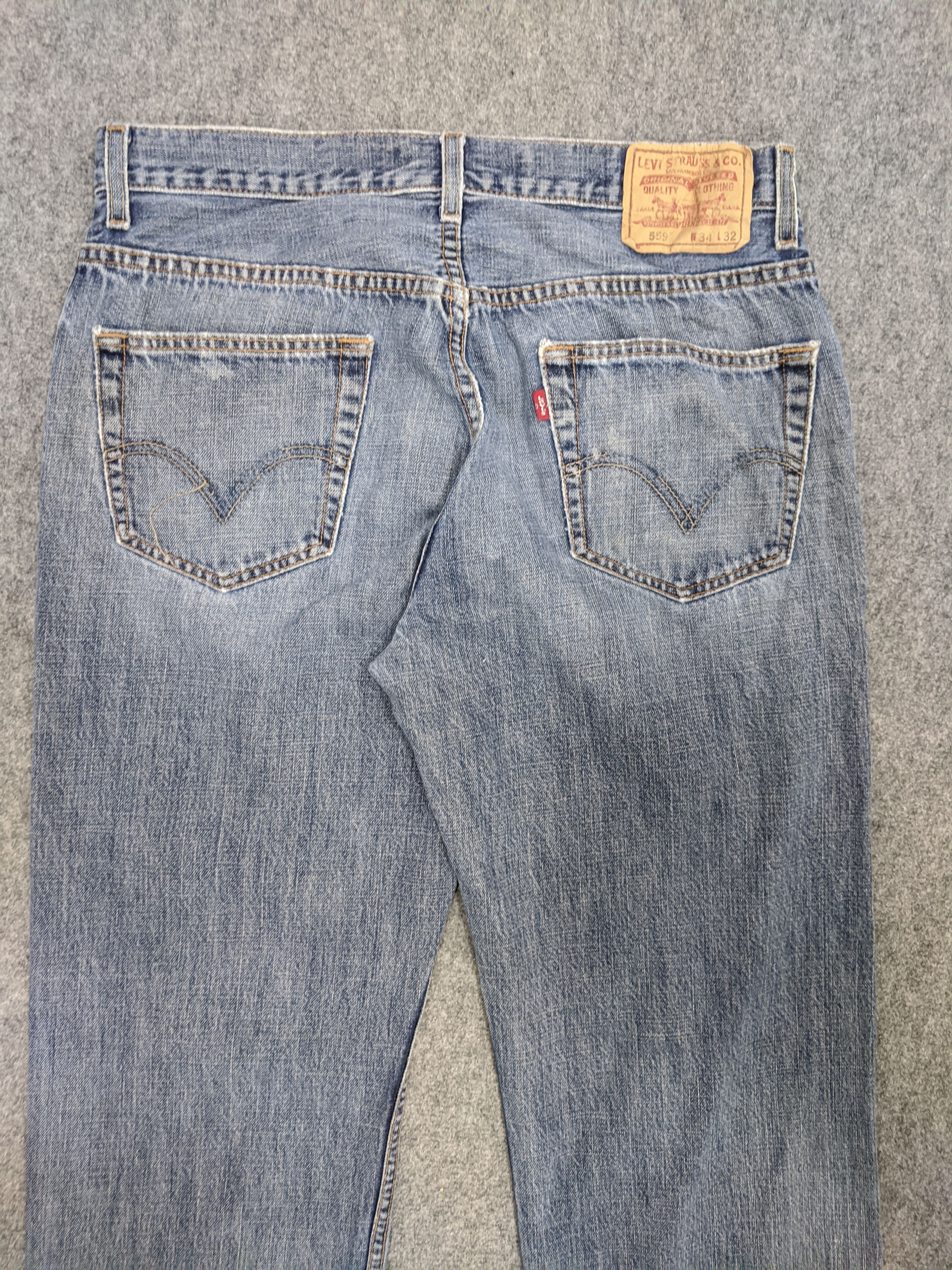 Levi's Vintage Levis 559 Jeans DP0791 Size US 33 - 5 Thumbnail