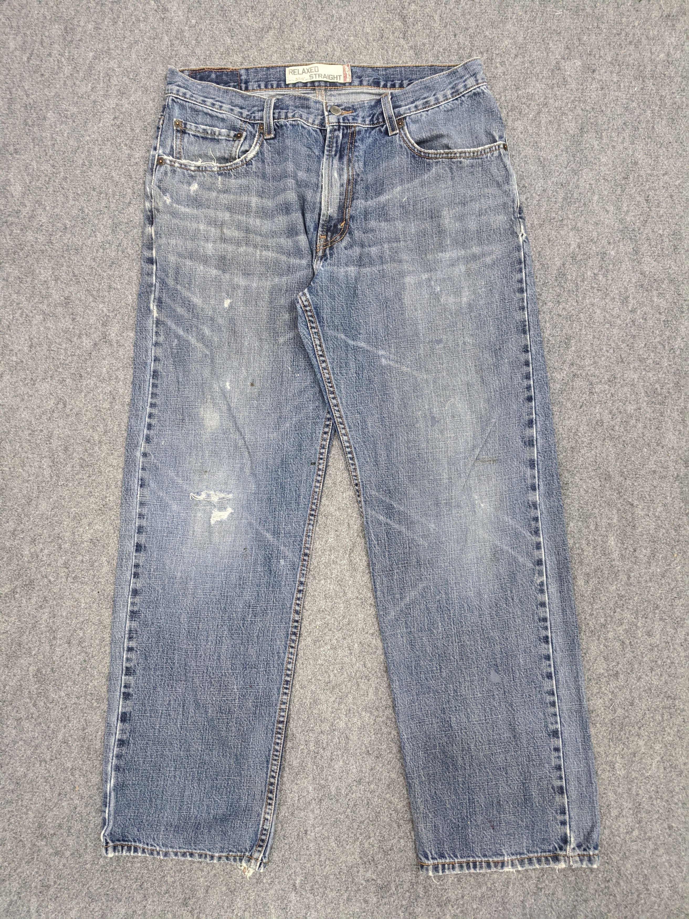 image of Levis 559 Jeans in Blue Denim, Men's (Size 33)