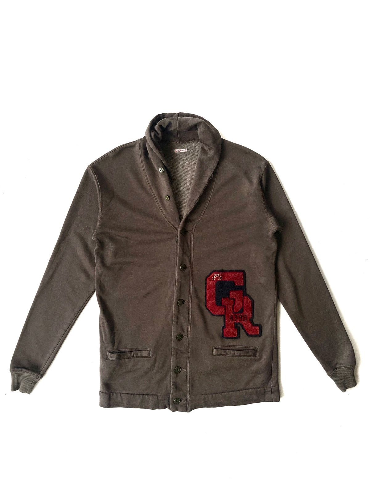 Kapital KAPITAL Kountry Patch Letterman Cardigan Sweater Size US M / EU 48-50 / 2 - 3 Thumbnail