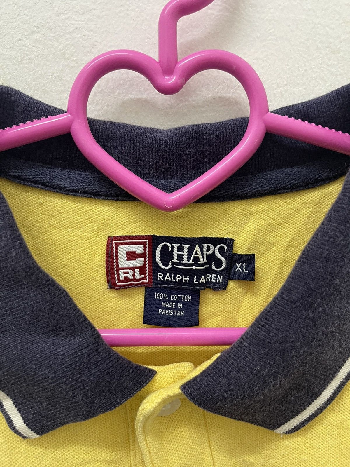 Chaps Ralph Lauren Rare Vintage CHAPS RALPH LAUREN Embroidered Spell Out Size US XL / EU 56 / 4 - 4 Thumbnail