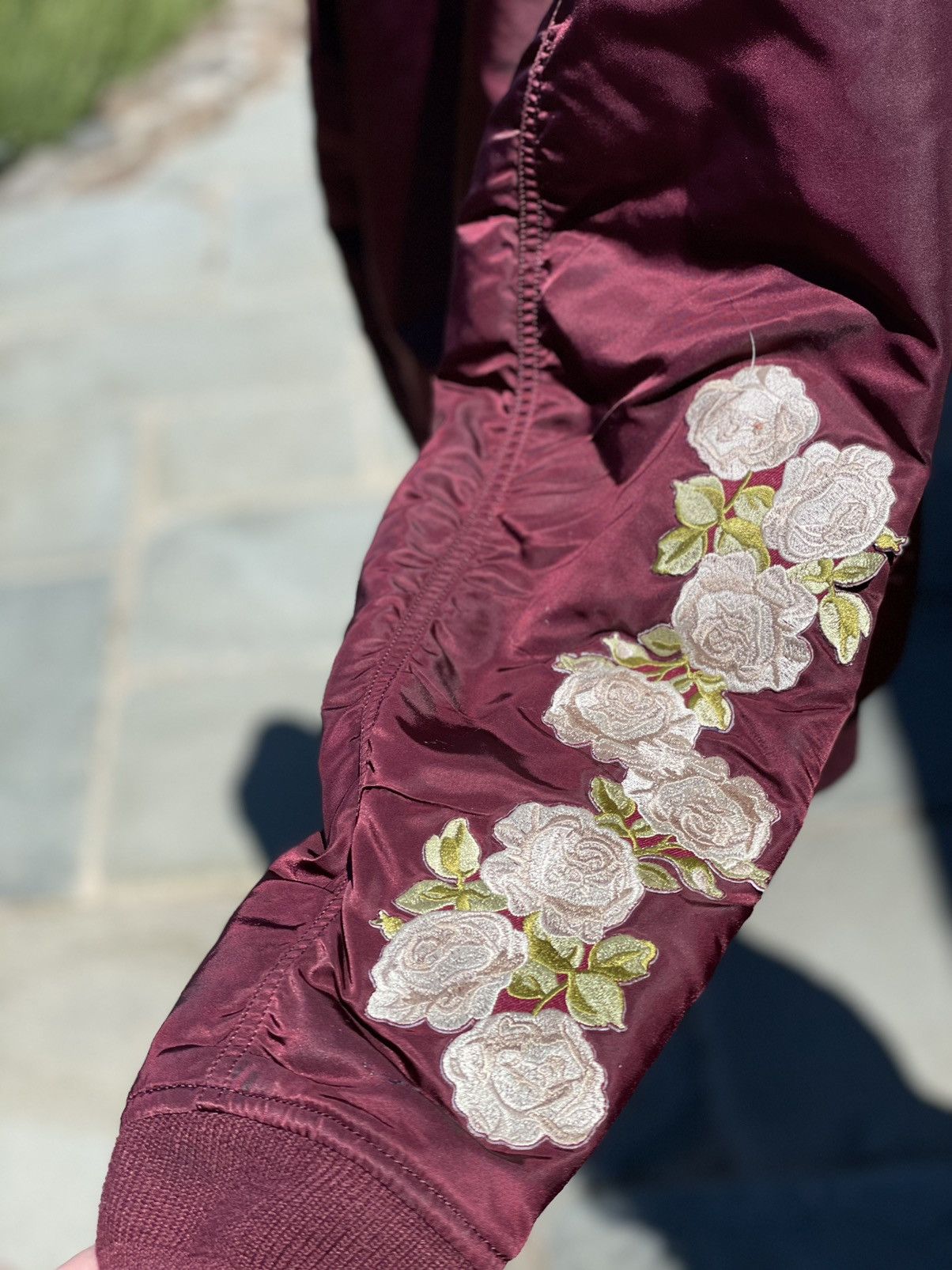 Alpha Industries Floral embroidered bomber Size US M / EU 48-50 / 2 - 3 Thumbnail