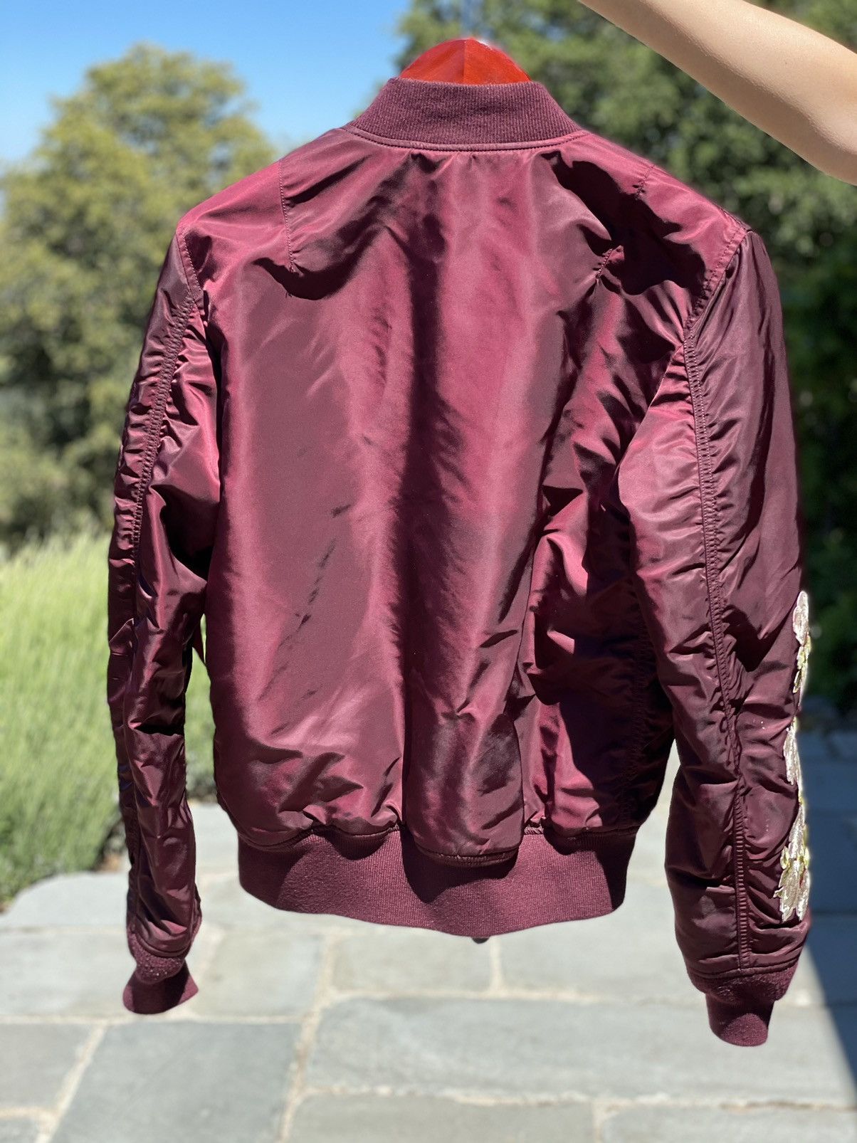 Alpha Industries Floral embroidered bomber Size US M / EU 48-50 / 2 - 2 Thumbnail