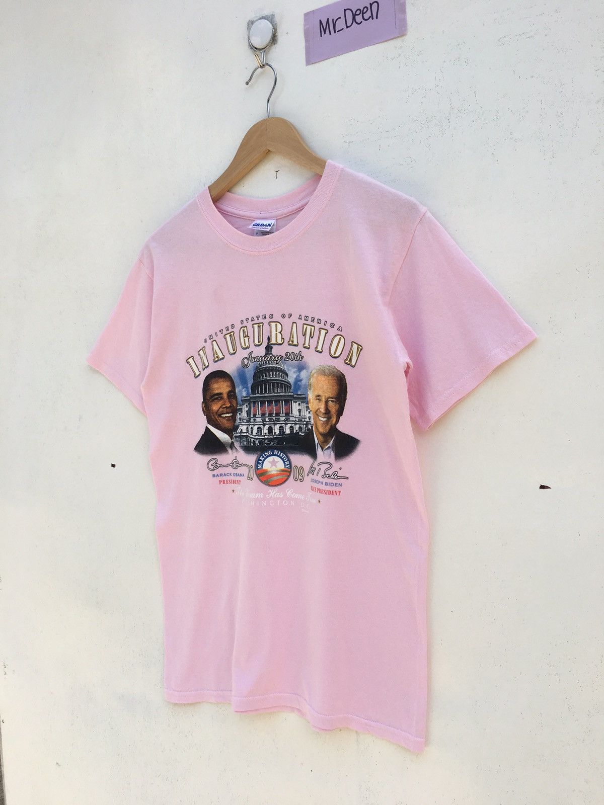Election Reform Vintage 2009 Joe Biden x Barack Obama Inaugaration Tee Size US S / EU 44-46 / 1 - 3 Thumbnail