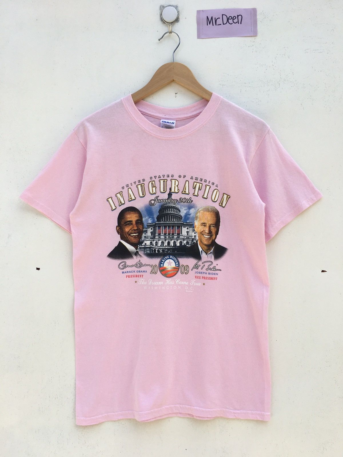 Election Reform Vintage 2009 Joe Biden x Barack Obama Inaugaration Tee Size US S / EU 44-46 / 1 - 2 Thumbnail