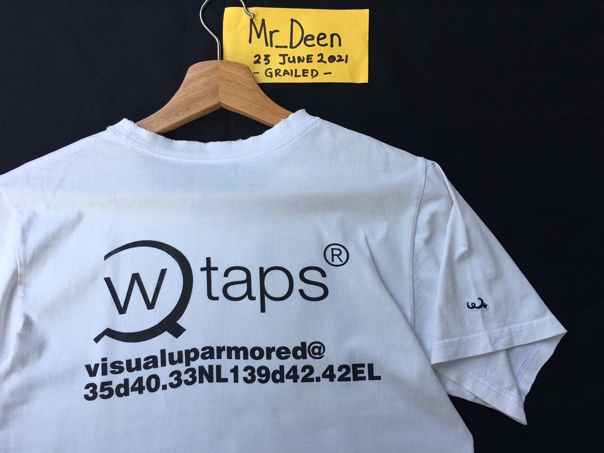 Wtaps Rare WTAPS Tetsu Nishiyama Big Spellout White Tshirt Size US S / EU 44-46 / 1 - 9 Thumbnail