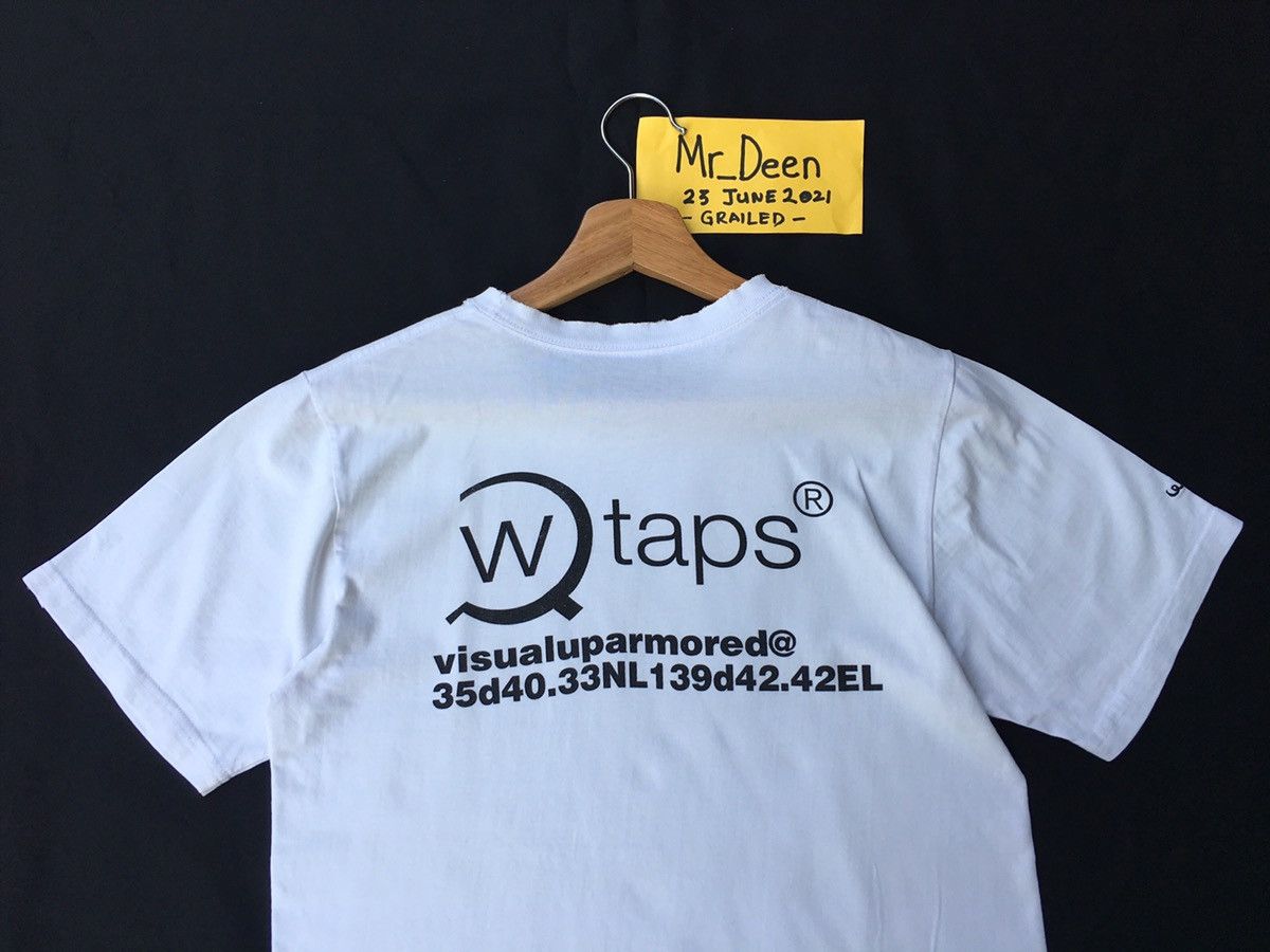 Wtaps Rare WTAPS Tetsu Nishiyama Big Spellout White Tshirt Size US S / EU 44-46 / 1 - 8 Thumbnail