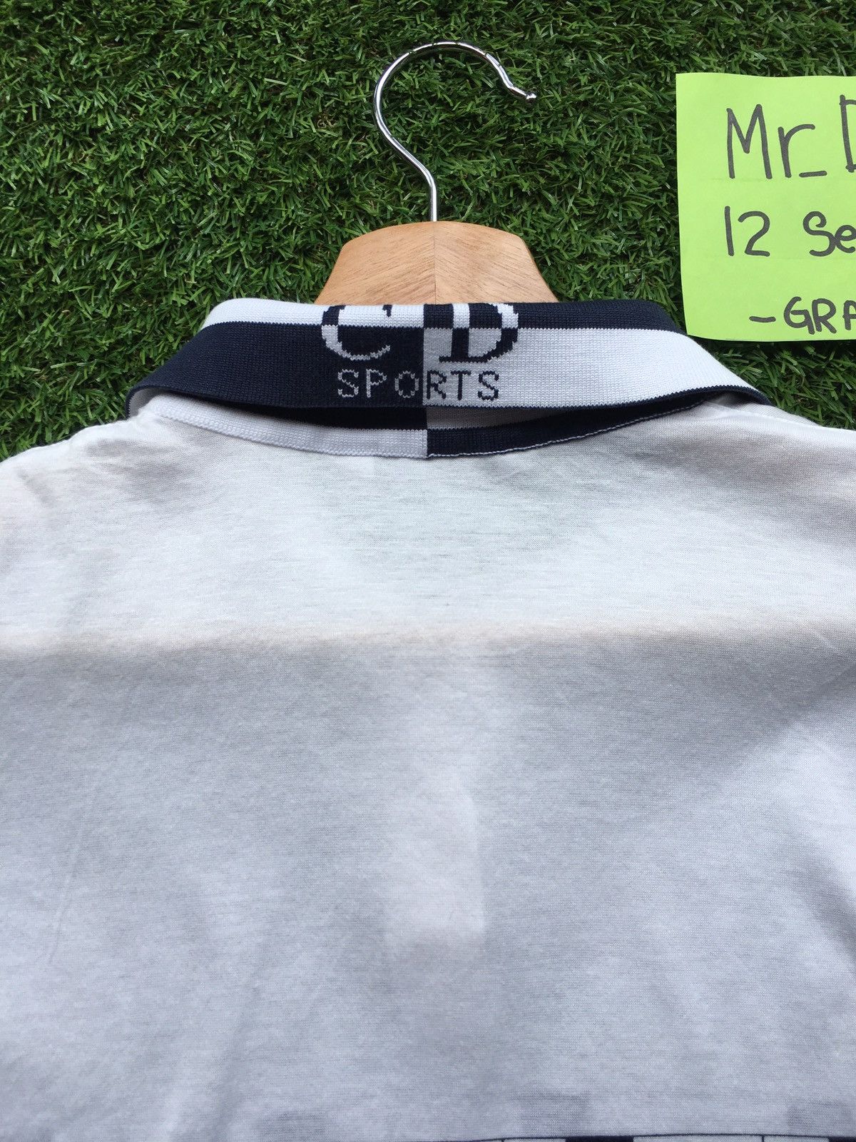 Christian Dior Monsieur Rare Vintage Christian Dior Sport Spellout Polo Shirt Size US M / EU 48-50 / 2 - 23 Thumbnail