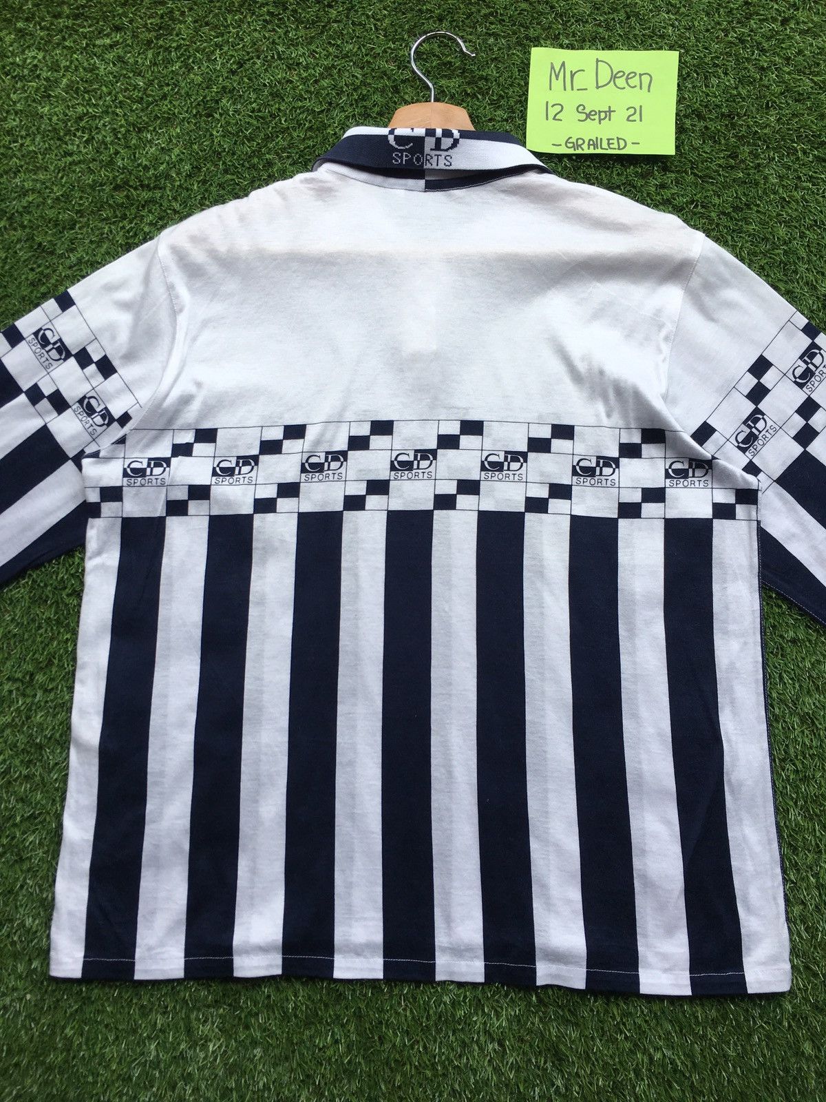 Christian Dior Monsieur Rare Vintage Christian Dior Sport Spellout Polo Shirt Size US M / EU 48-50 / 2 - 19 Thumbnail