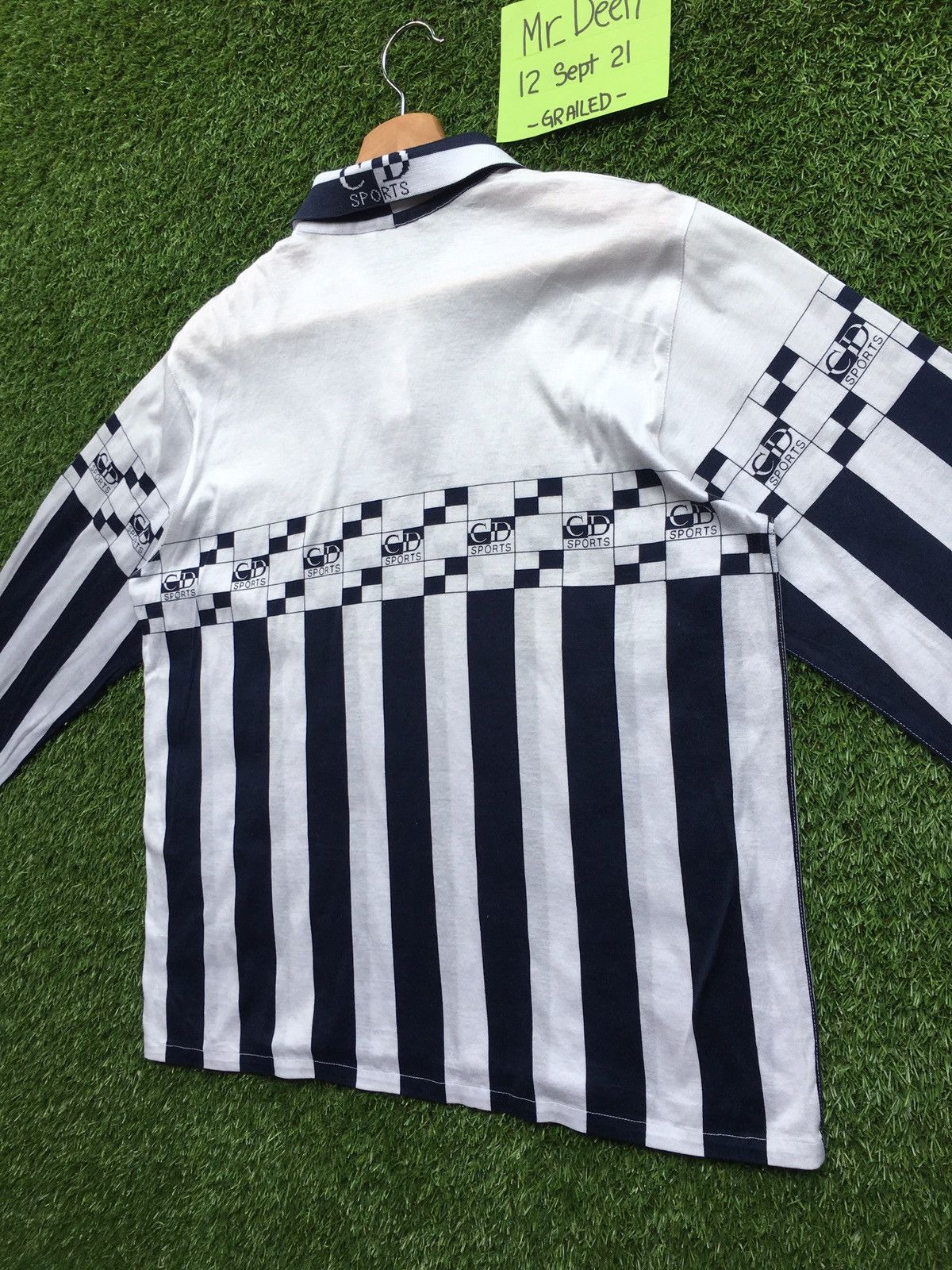 Christian Dior Monsieur Rare Vintage Christian Dior Sport Spellout Polo Shirt Size US M / EU 48-50 / 2 - 21 Thumbnail