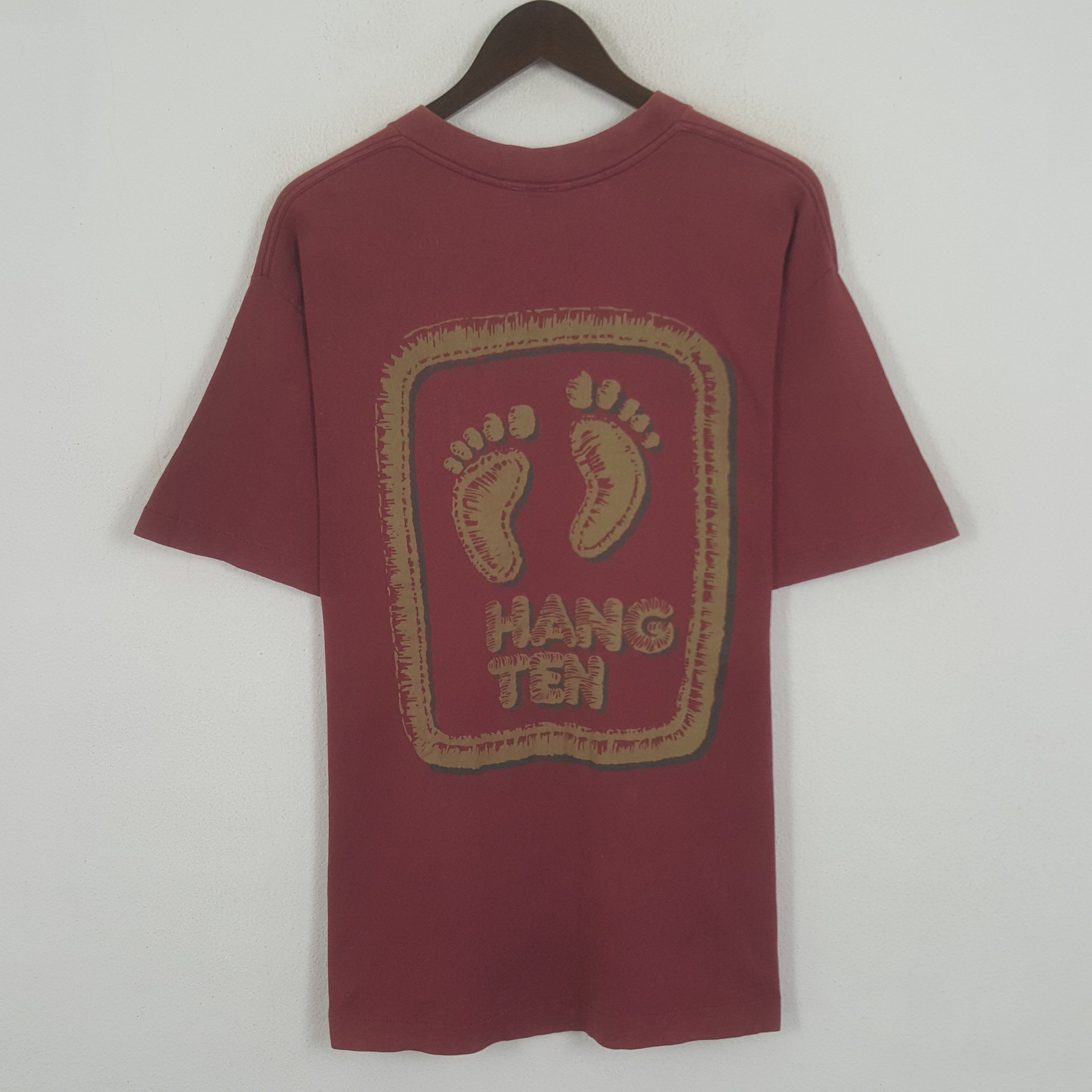 Vintage Hang Ten Big Logo Tshirt