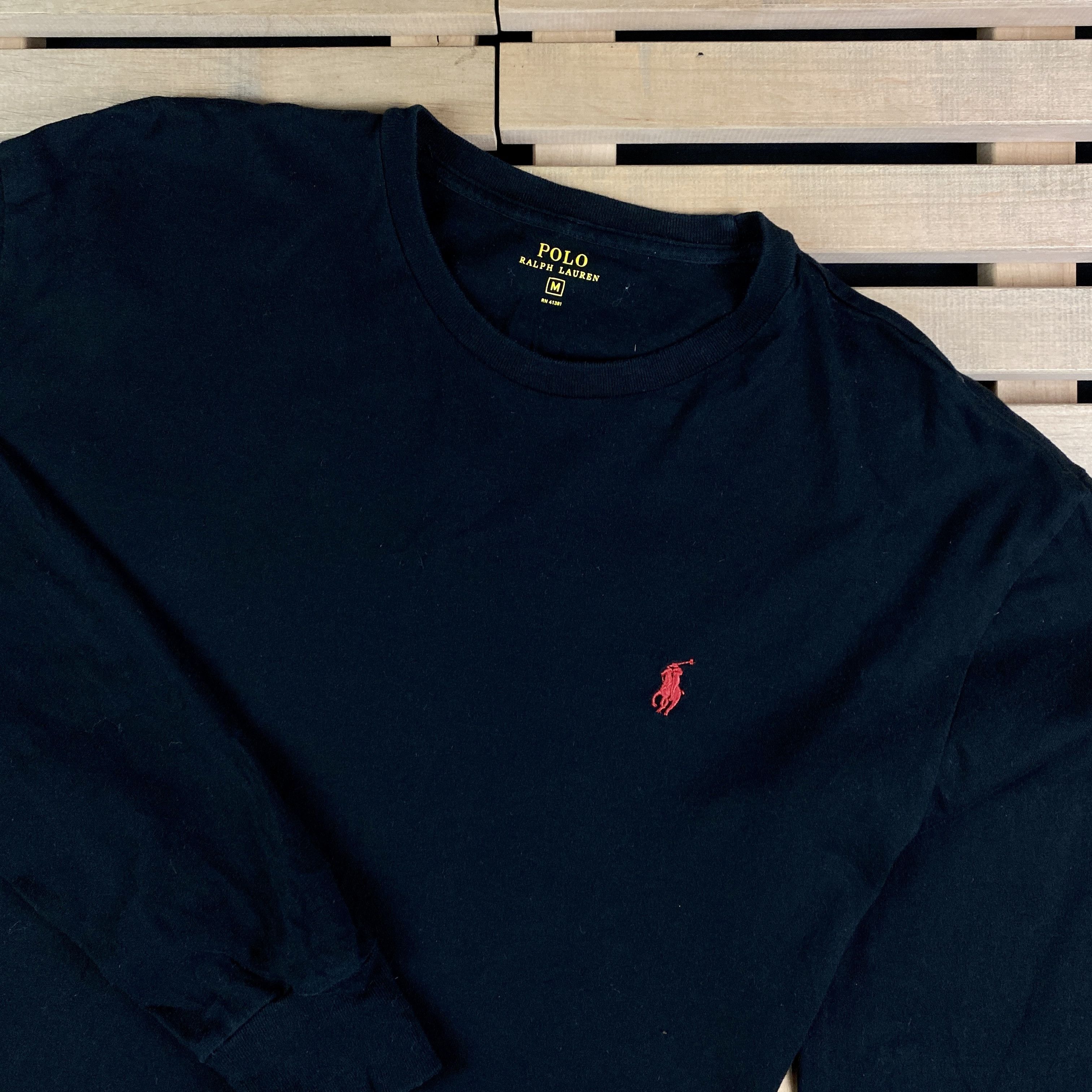 Polo Ralph Lauren × Ralph Lauren Mens T Shirt Long Sleeve Polo Ralph Lauren Size M Size US M / EU 48-50 / 2 - 2 Thumbnail