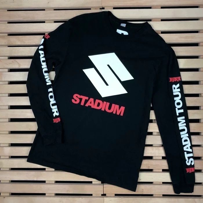 Bravado × Justin Bieber Justin Bieber Long Sleeve Jumper Stadium Tour Size S Black Size US S / EU 44-46 / 1 - 1 Thumbnail
