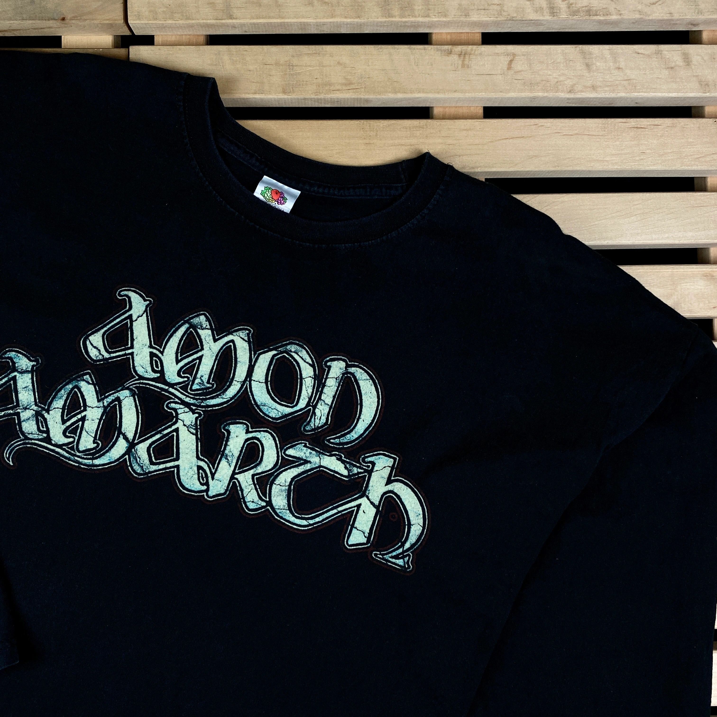 Band Tees × Vintage Mens Vintage T Shirt Long Sleeve Amon Amarth Size XXL 2XL Size US XXL / EU 58 / 5 - 2 Thumbnail