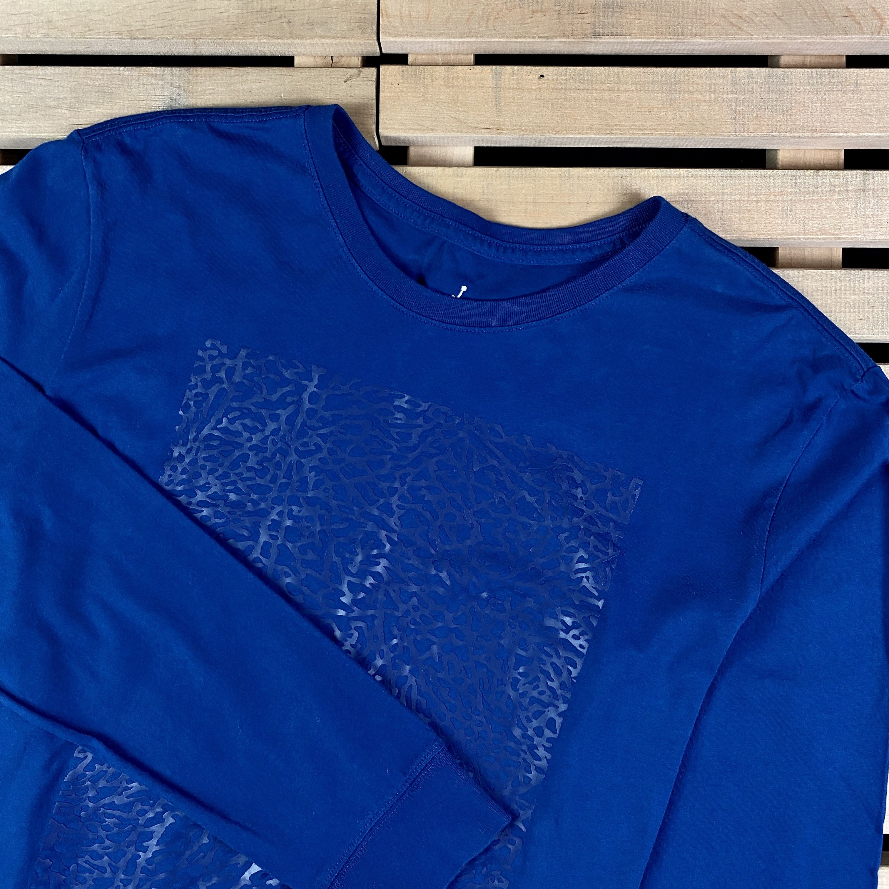 Jordan Brand × Nike Mens T-Shirt Long Sleeve Nike Air Jordan Size L Size US L / EU 52-54 / 3 - 2 Thumbnail
