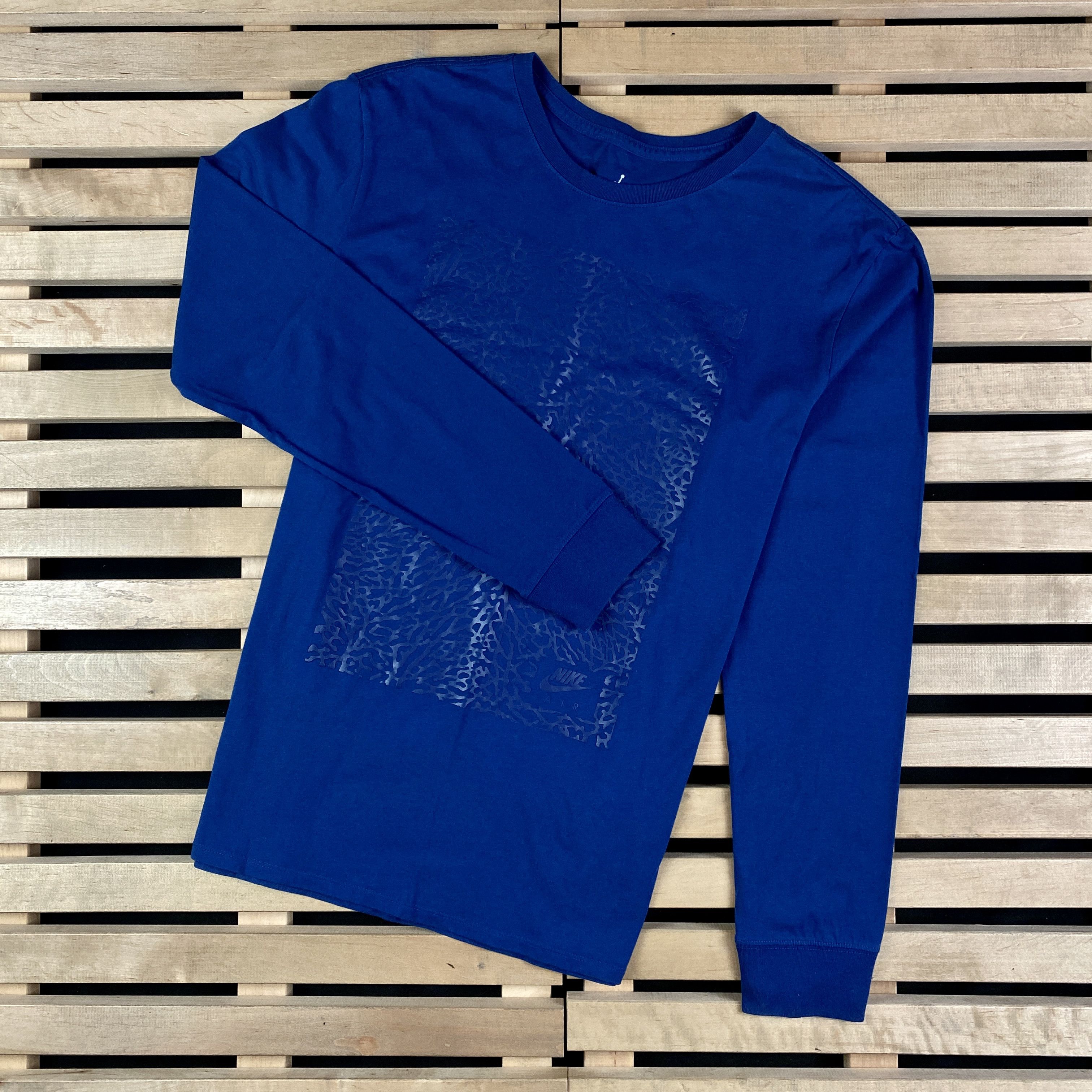Jordan Brand × Nike Mens T-Shirt Long Sleeve Nike Air Jordan Size L Size US L / EU 52-54 / 3 - 1 Thumbnail