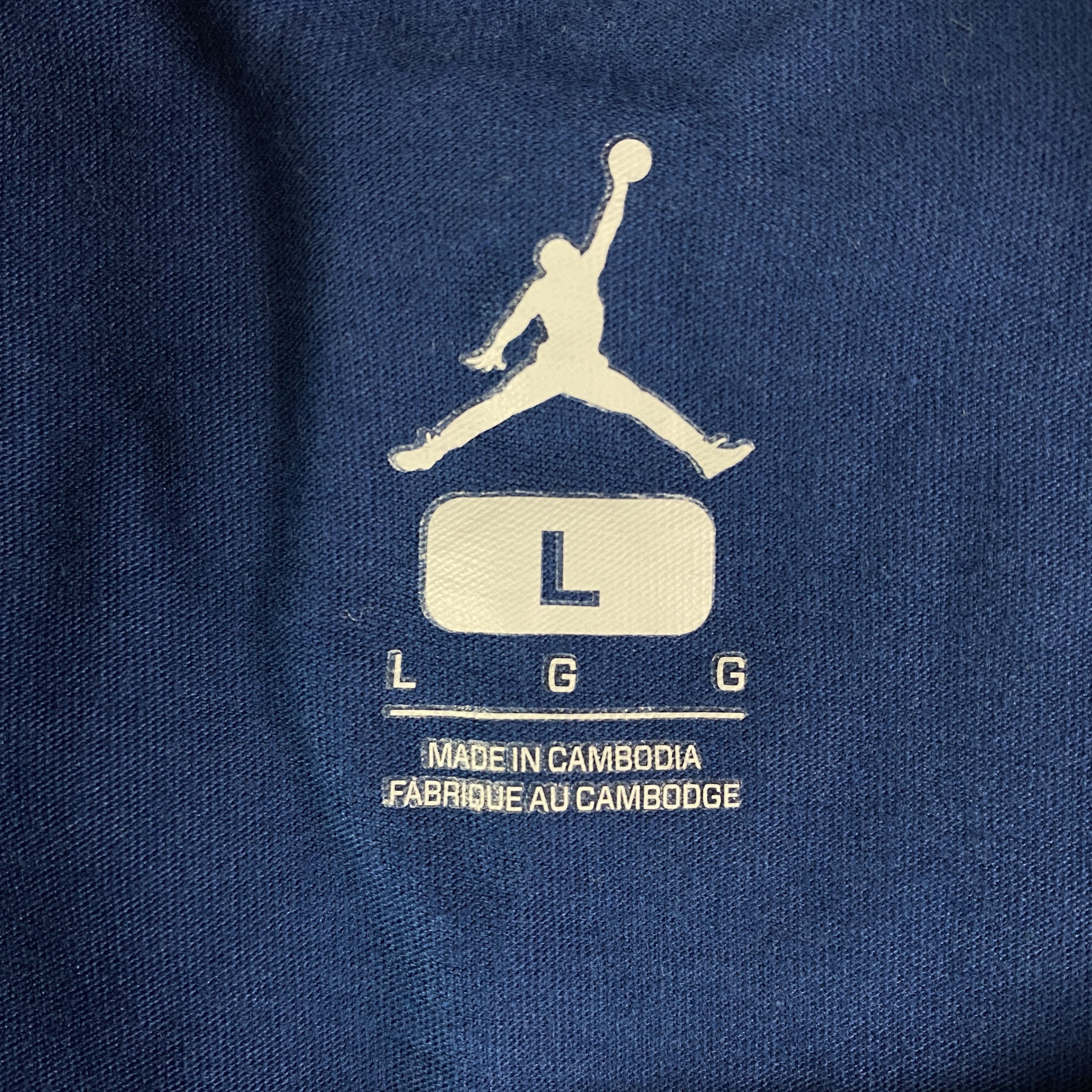 Jordan Brand × Nike Mens T-Shirt Long Sleeve Nike Air Jordan Size L Size US L / EU 52-54 / 3 - 5 Thumbnail