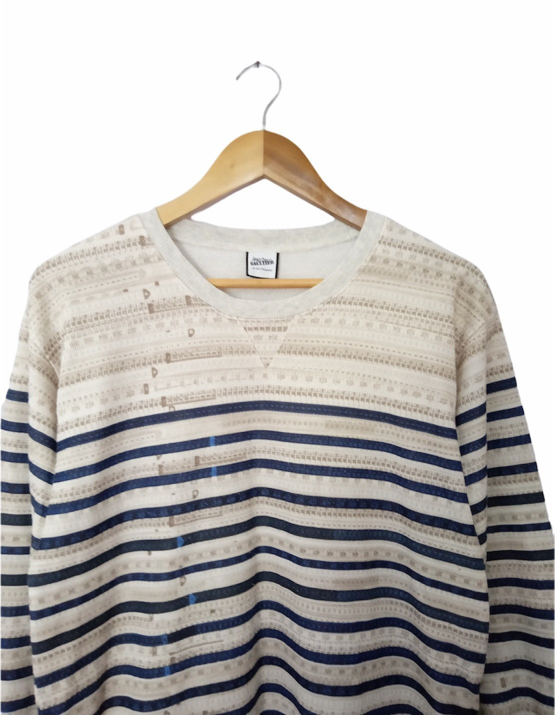 Jean Paul Gaultier 🔥JPG FULLPRINTS CREWNECK OVERSWEATSHIRTS Size US M / EU 48-50 / 2 - 2 Thumbnail