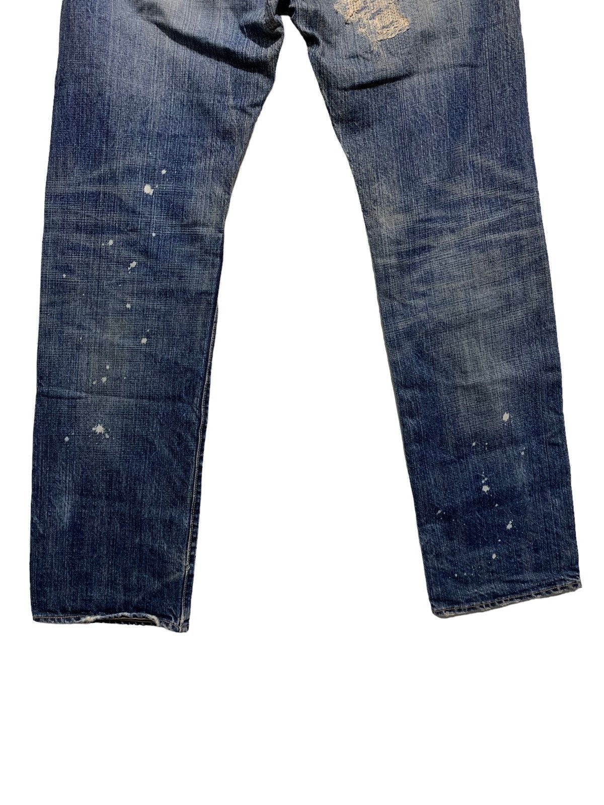 Eternal 🔥ETERNAL JAPAN DISTRESSED PATCHWORK DENIM W32 Size US 32 / EU 48 - 7 Thumbnail