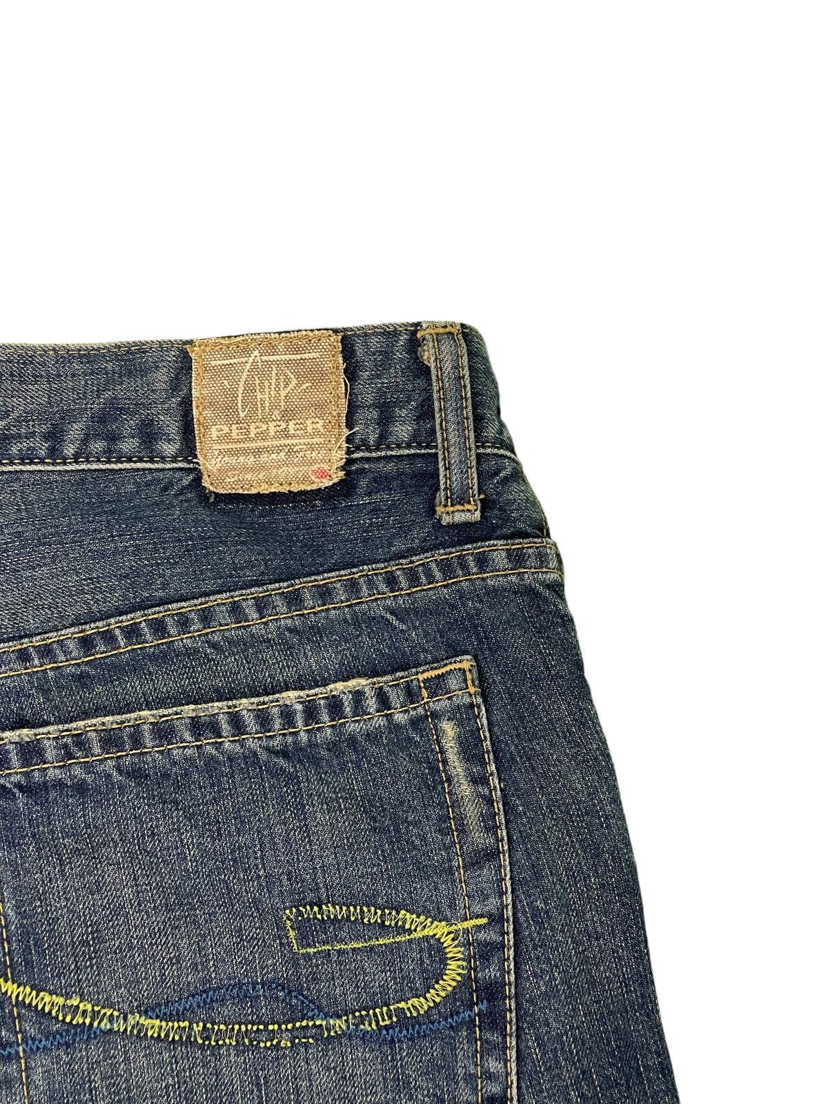 Japanese Brand Flare Jeans Chip & Pepper Denim Clawmark Boot Cut 2🟦2 Size US 31 - 19 Thumbnail