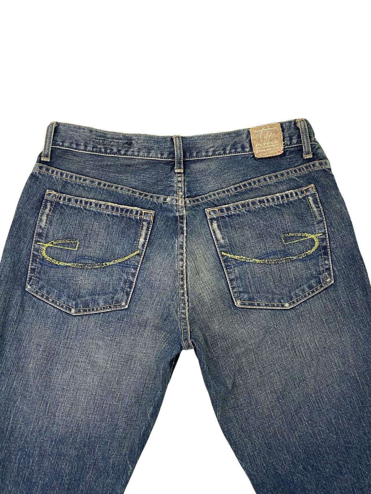 Japanese Brand Flare Jeans Chip & Pepper Denim Clawmark Boot Cut 2🟦2 Size US 31 - 18 Thumbnail