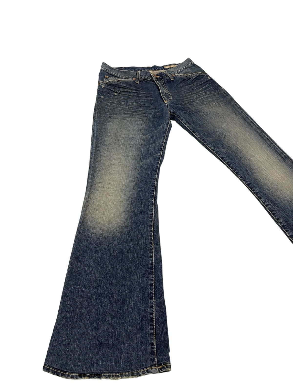 Japanese Brand Flare Jeans Chip & Pepper Denim Clawmark Boot Cut 2🟦2 Size US 31 - 1 Thumbnail