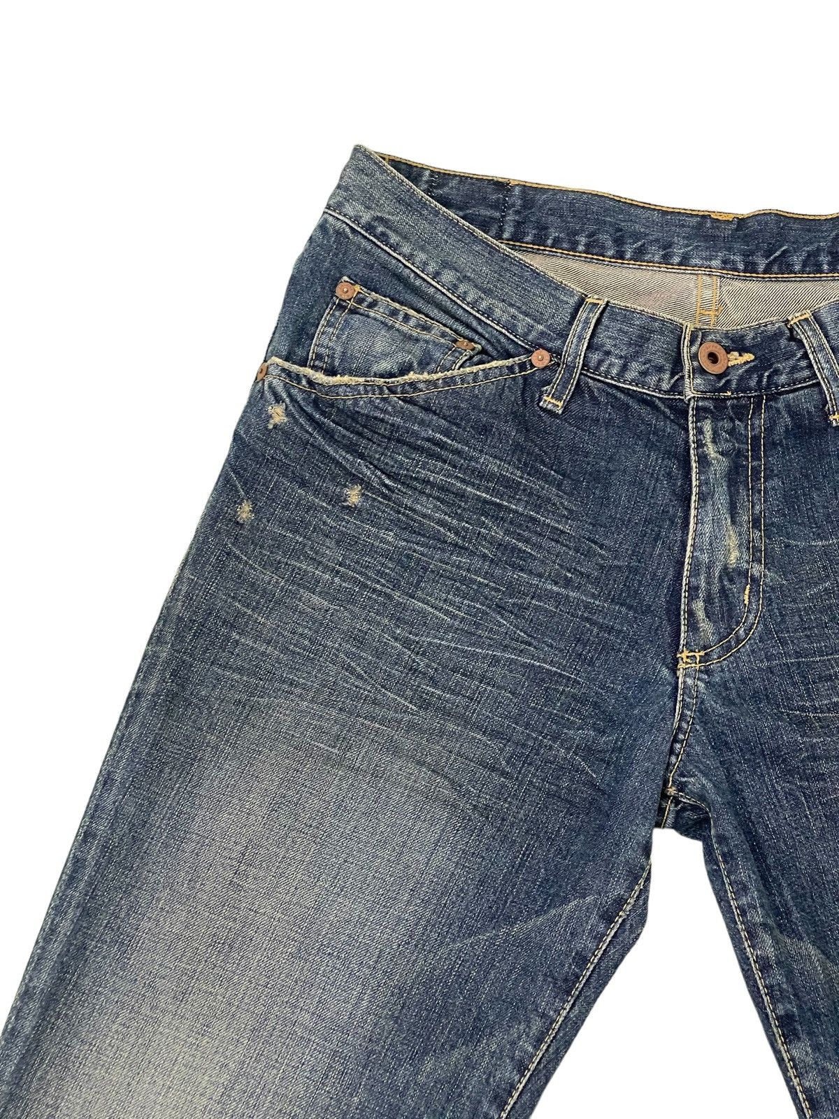 Japanese Brand Flare Jeans Chip & Pepper Denim Clawmark Boot Cut 2🟦2 Size US 31 - 8 Thumbnail