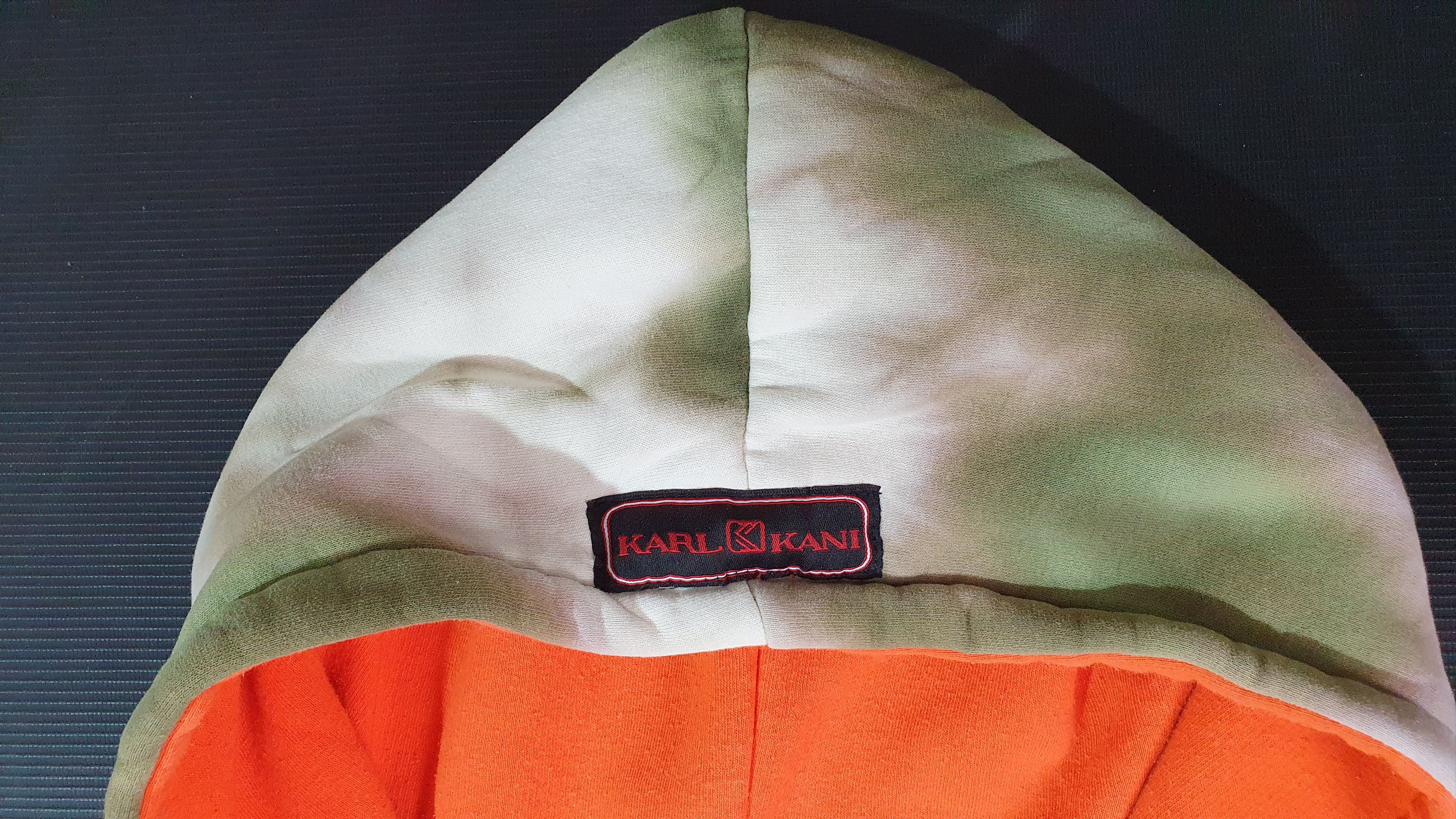 Karl Kani × Rap Tees 90s Rare TYE DYE Camo KARL KANI Zip Up Hoodie Size US XL / EU 56 / 4 - 6 Thumbnail