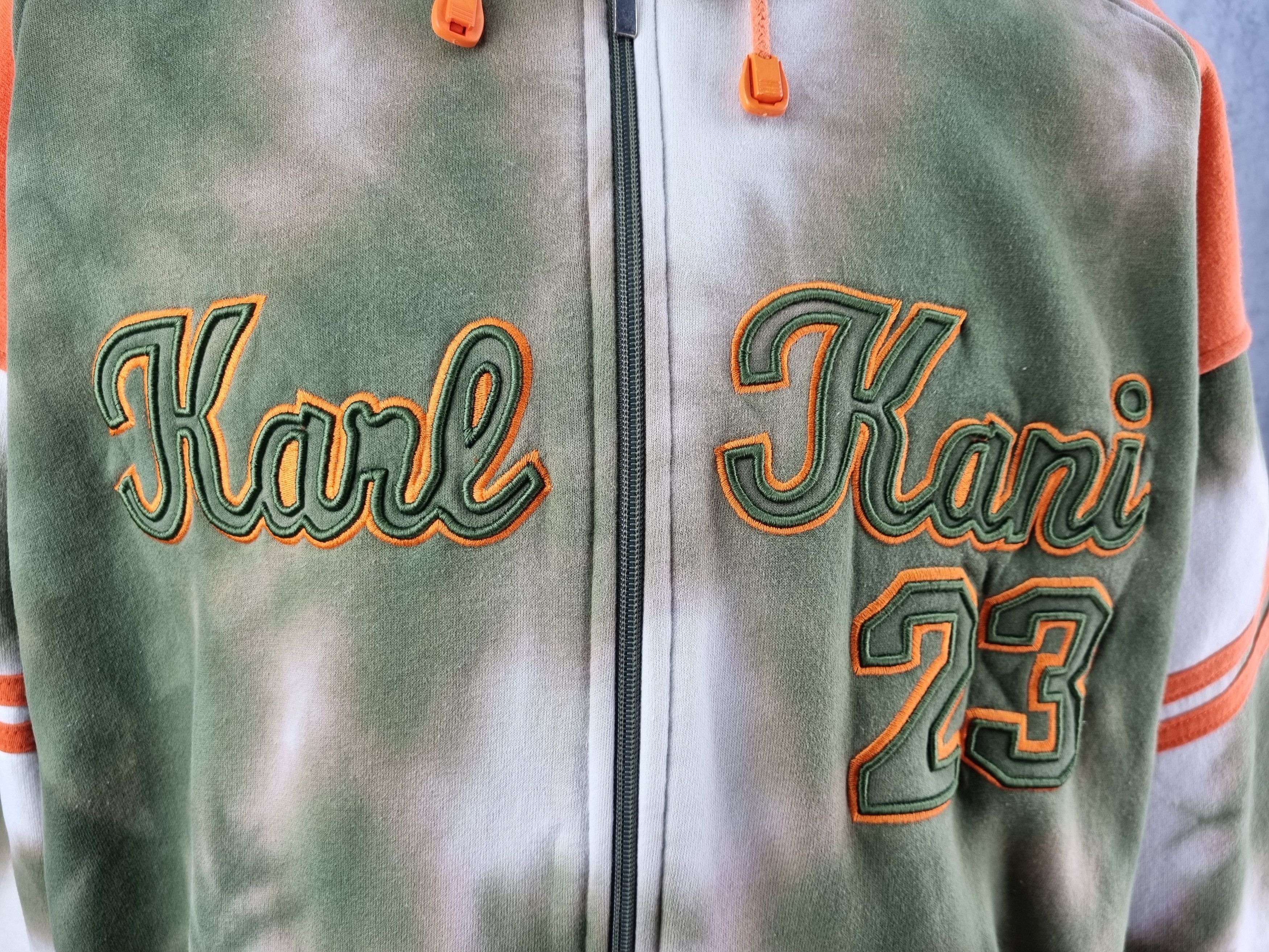 Karl Kani × Rap Tees 90s Rare TYE DYE Camo KARL KANI Zip Up Hoodie Size US XL / EU 56 / 4 - 18 Thumbnail