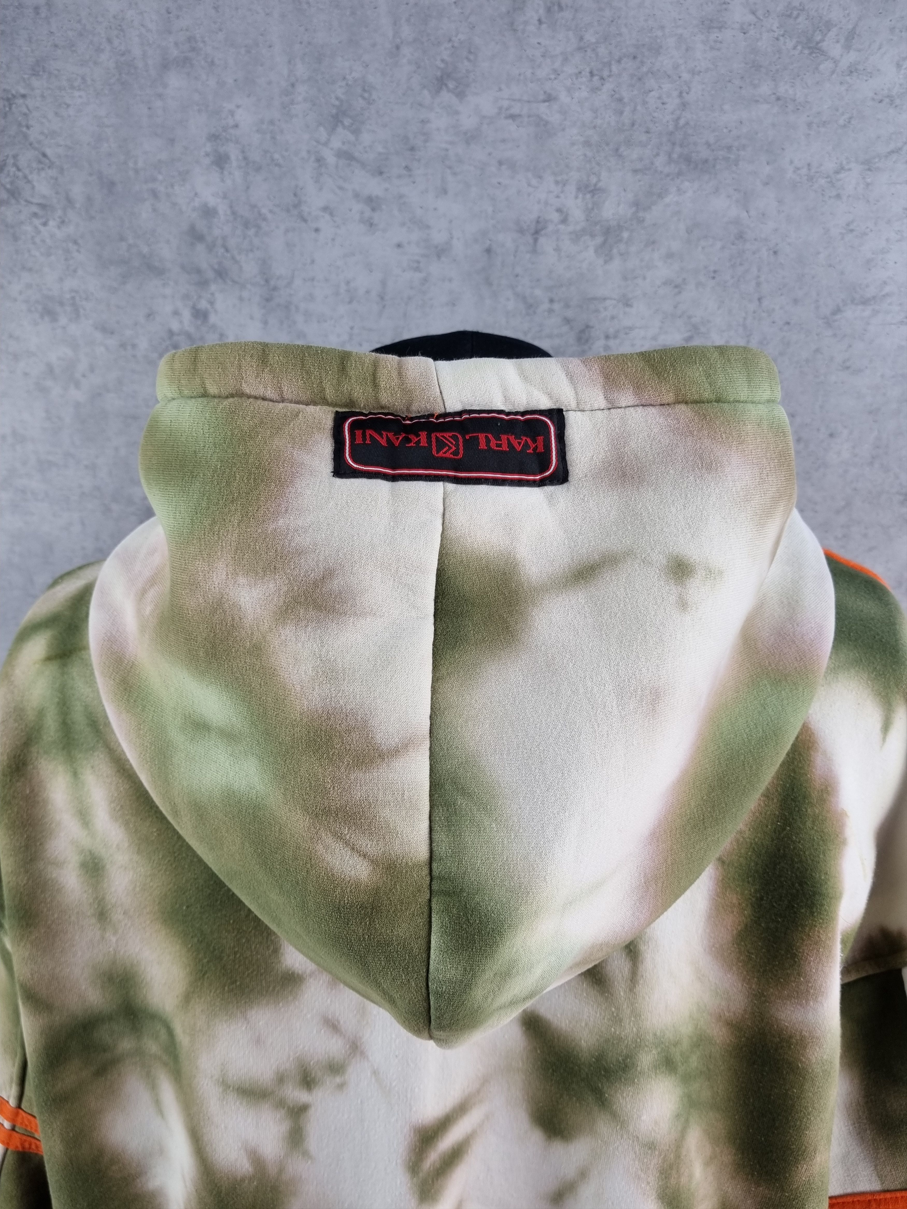 Karl Kani × Rap Tees 90s Rare TYE DYE Camo KARL KANI Zip Up Hoodie Size US XL / EU 56 / 4 - 17 Thumbnail